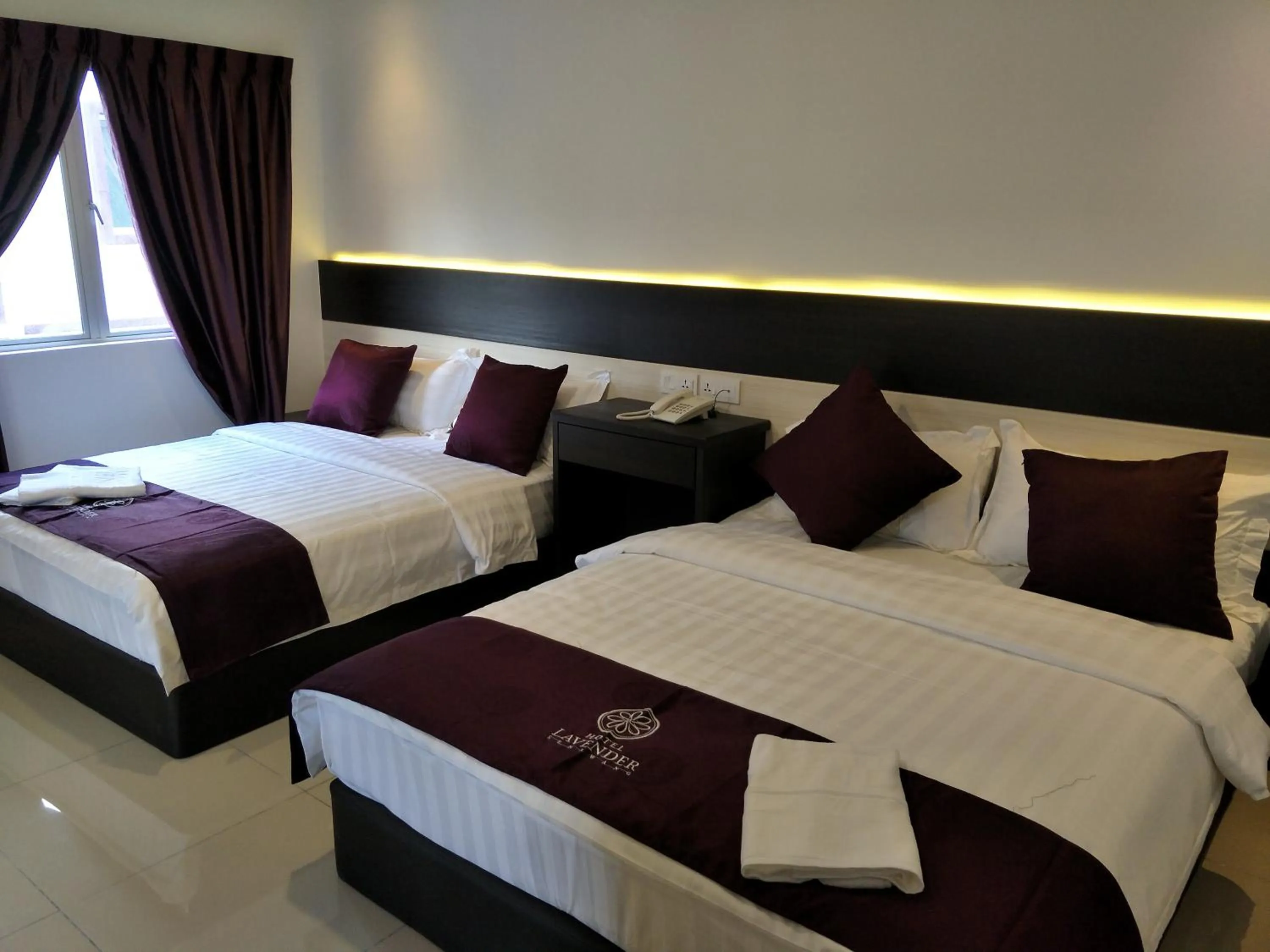 Photo of the whole room, Bed in Hotel Lavender Senawang
