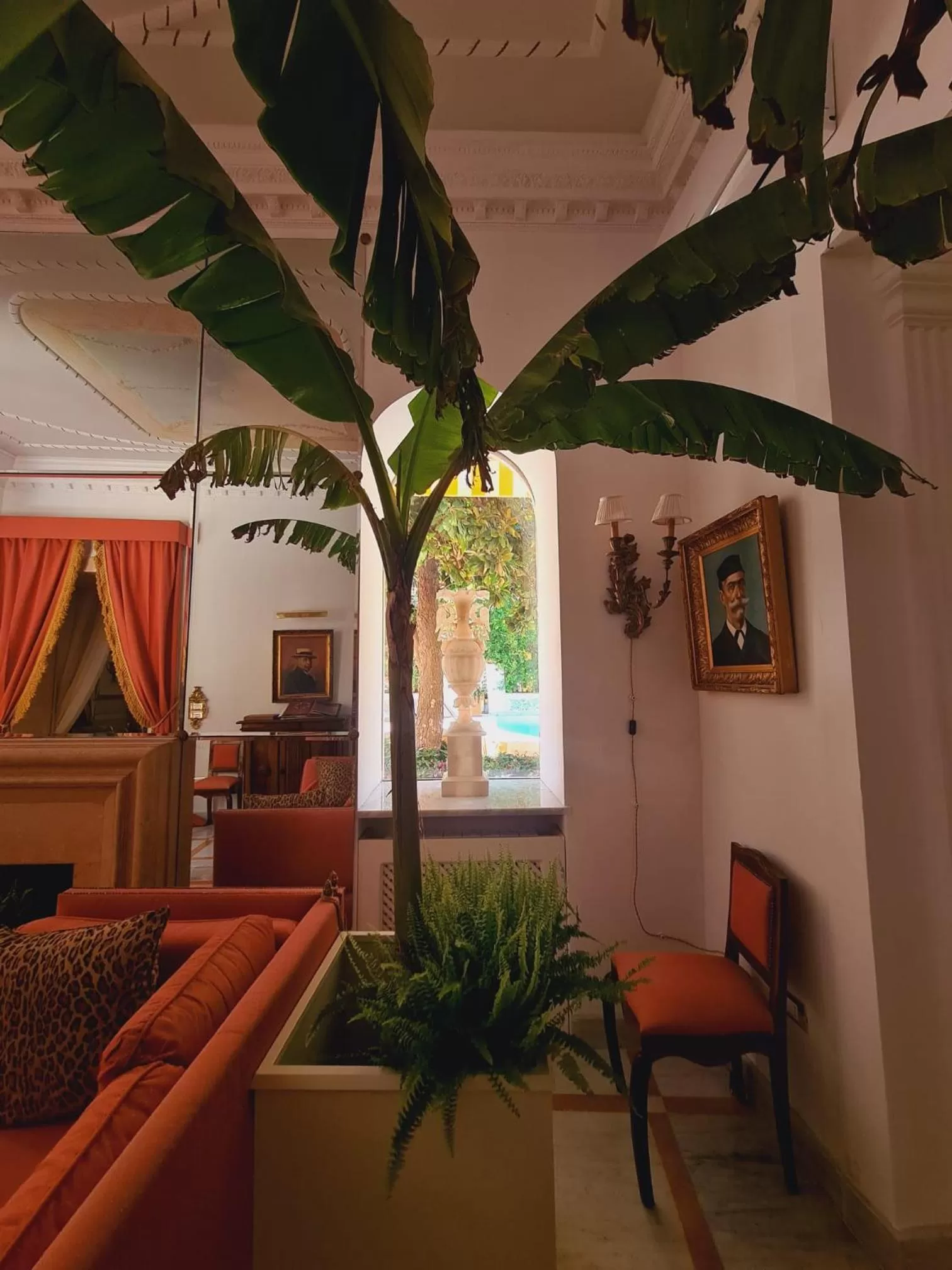 Seating area in Palazzo Cherubini-Pools & Wellness