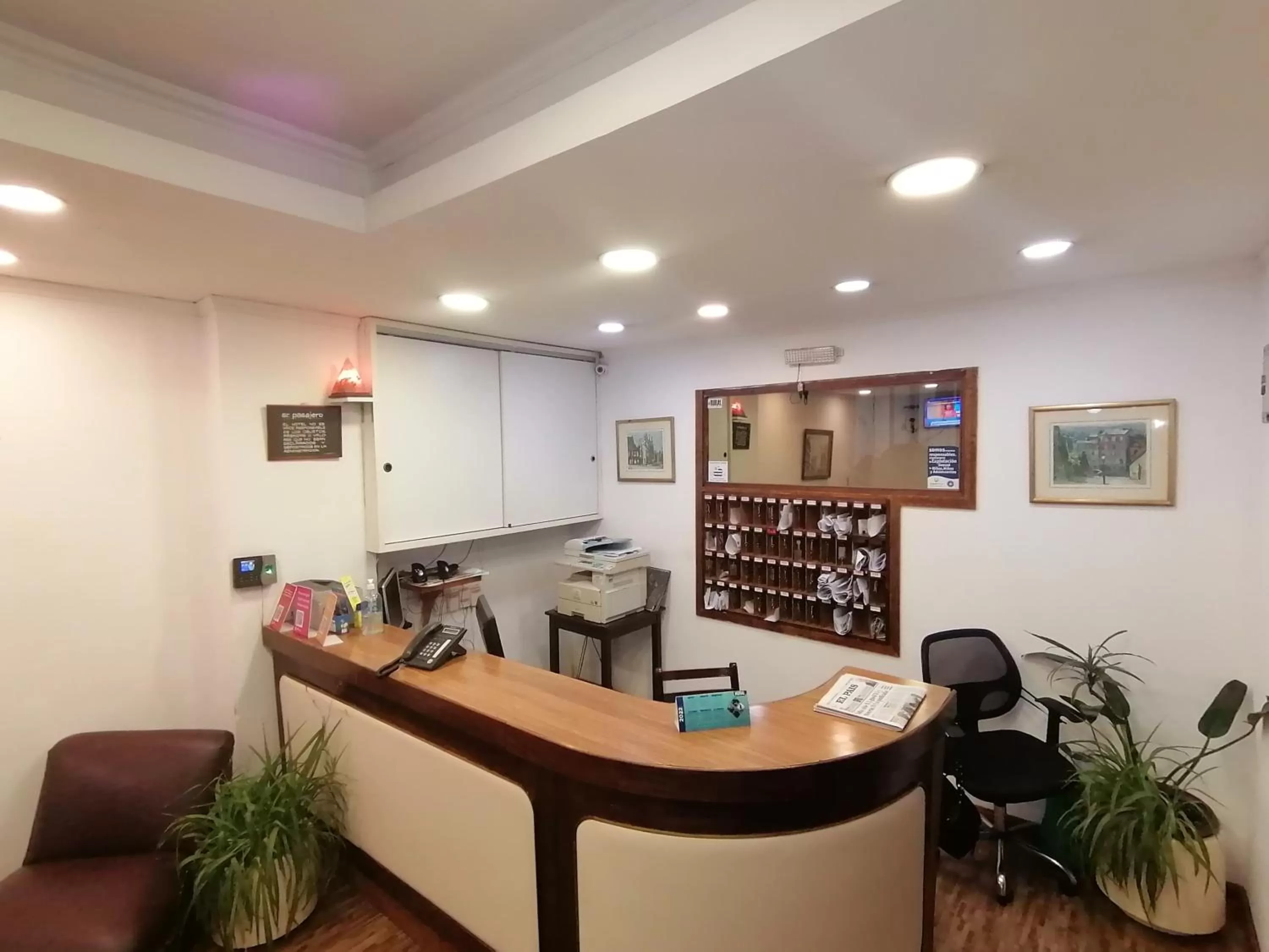 Lobby or reception in Hotel Richmond