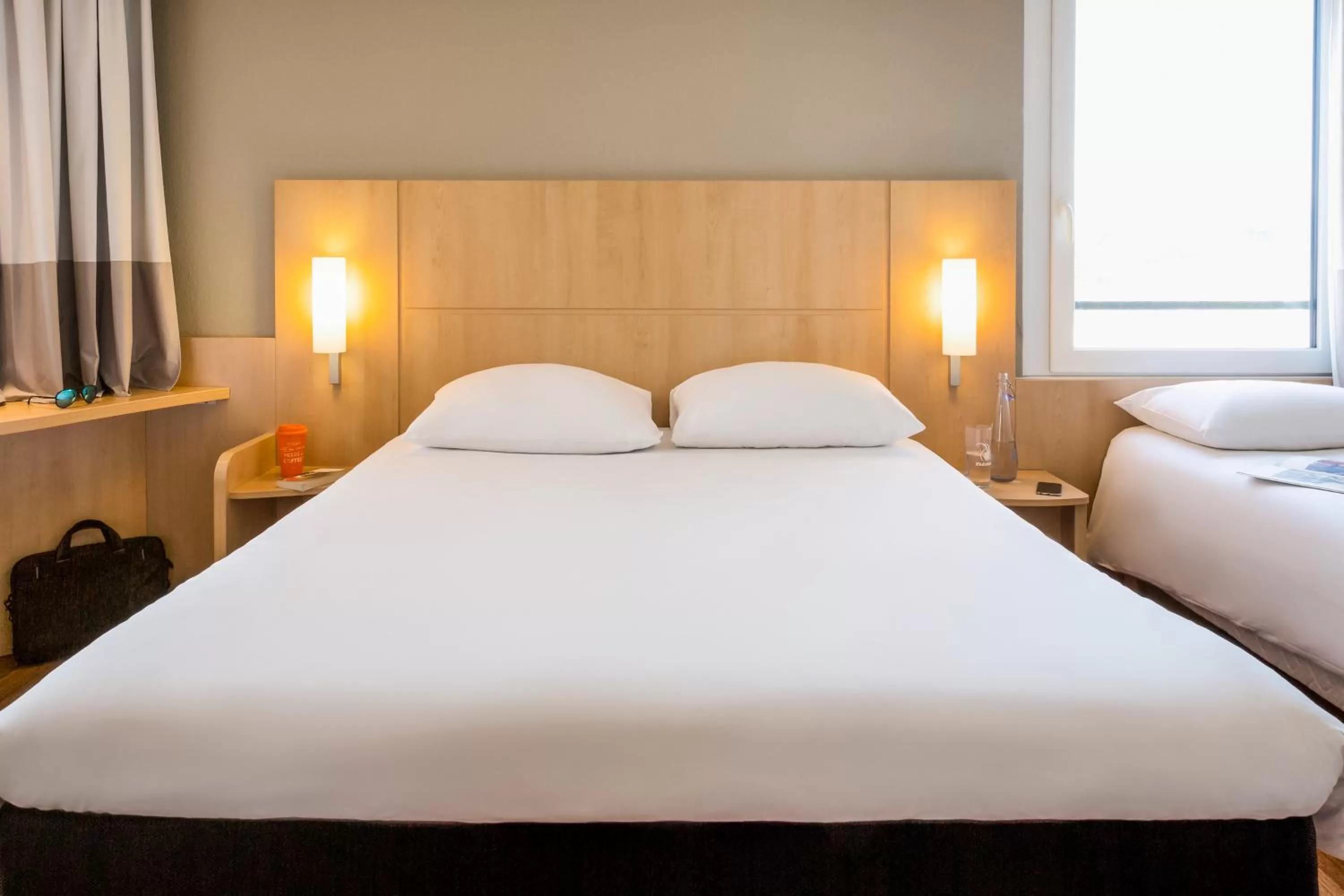 Bedroom, Bed in ibis Lausanne Crissier