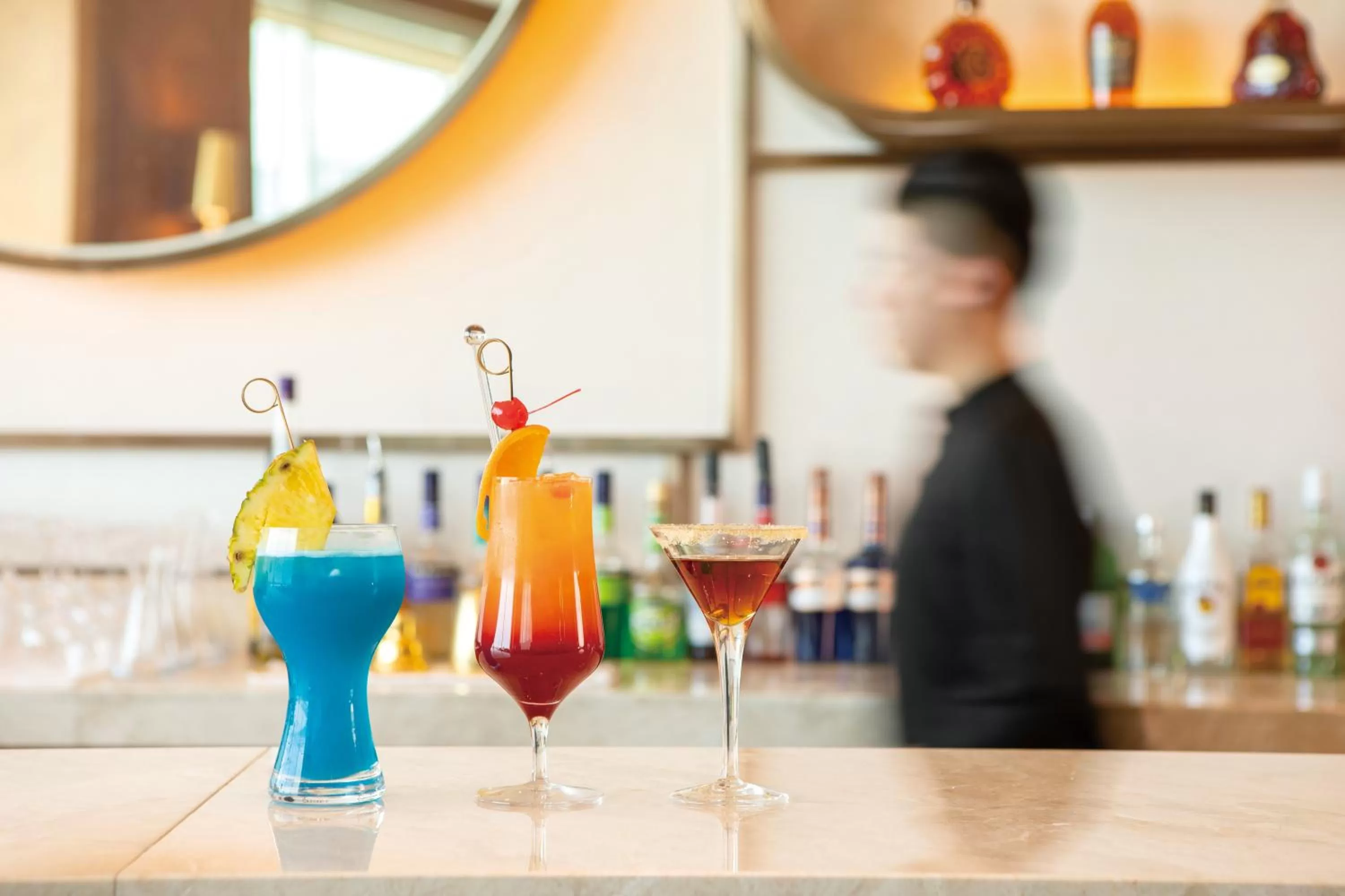 Alcoholic drinks in Ramada Plaza by Wyndham Jeju Ocean Front