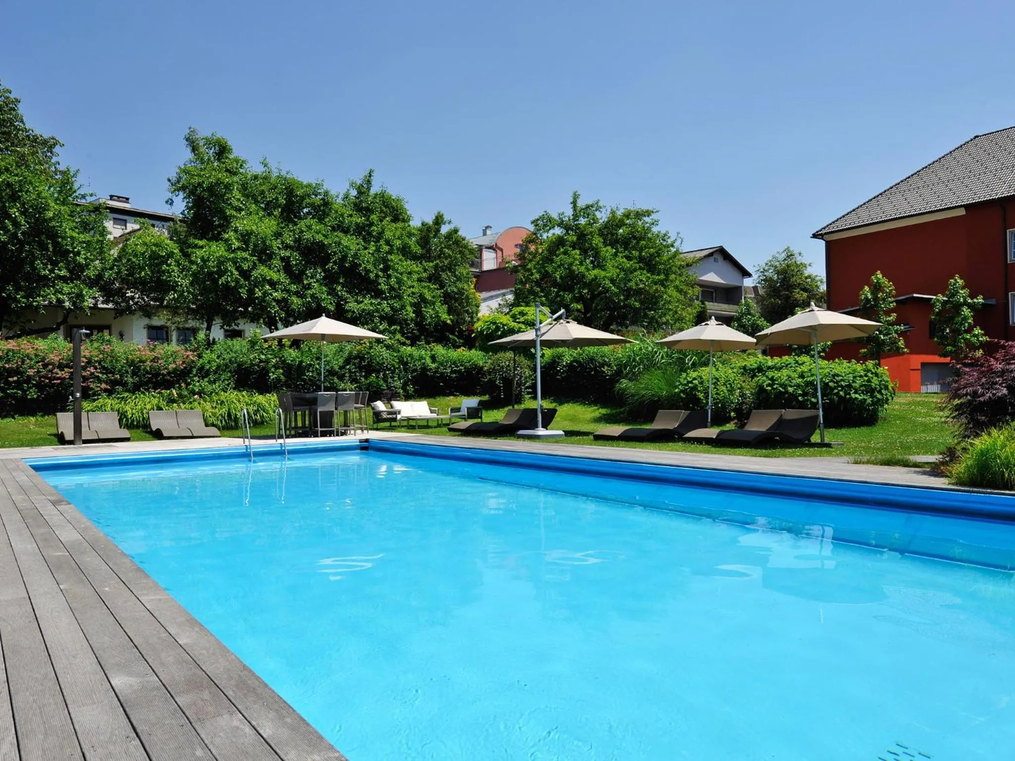 Garden in Hotel Ertl GmbH