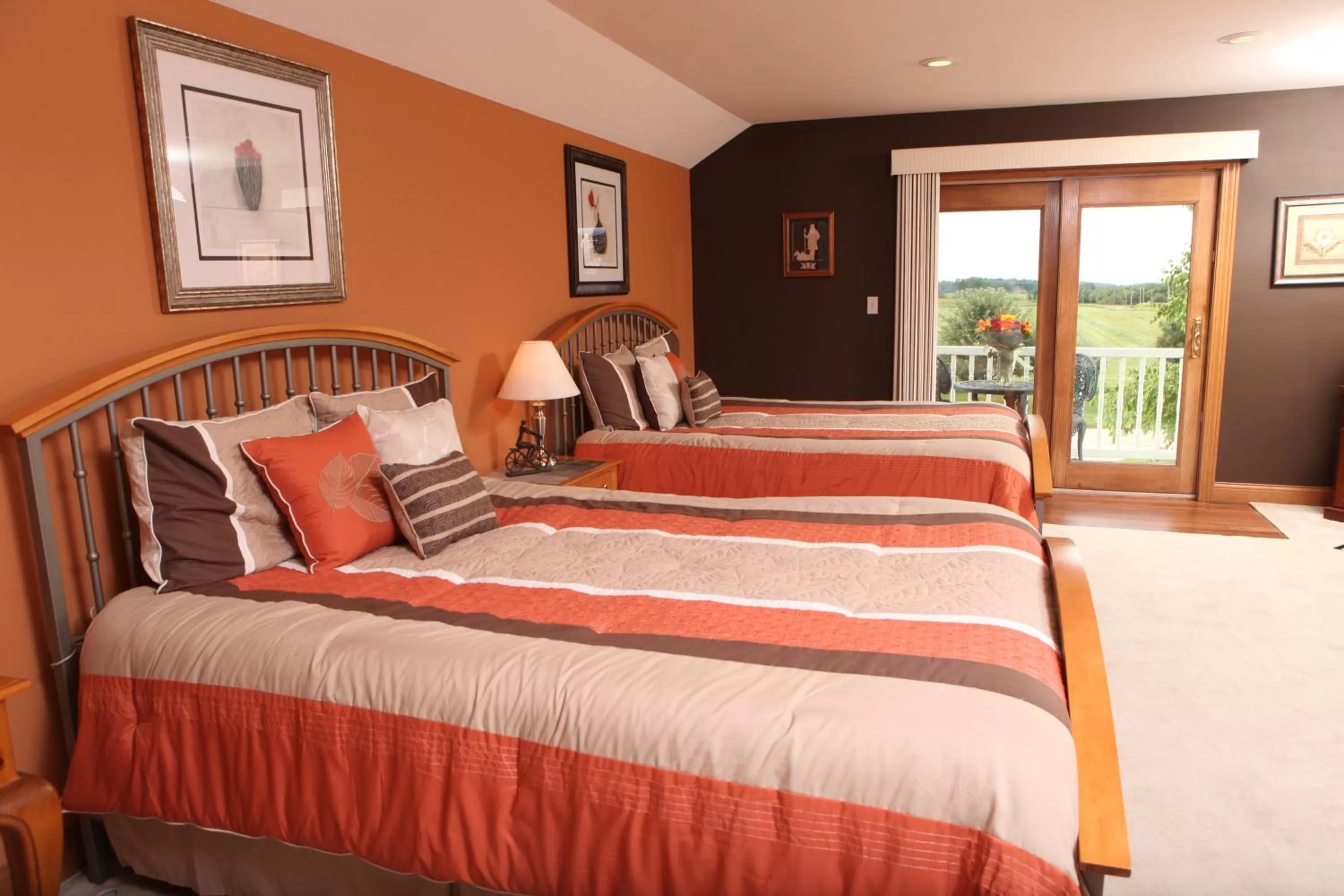 Loft Suite with Two Queen Beds in Scottish Bed & Breakfast