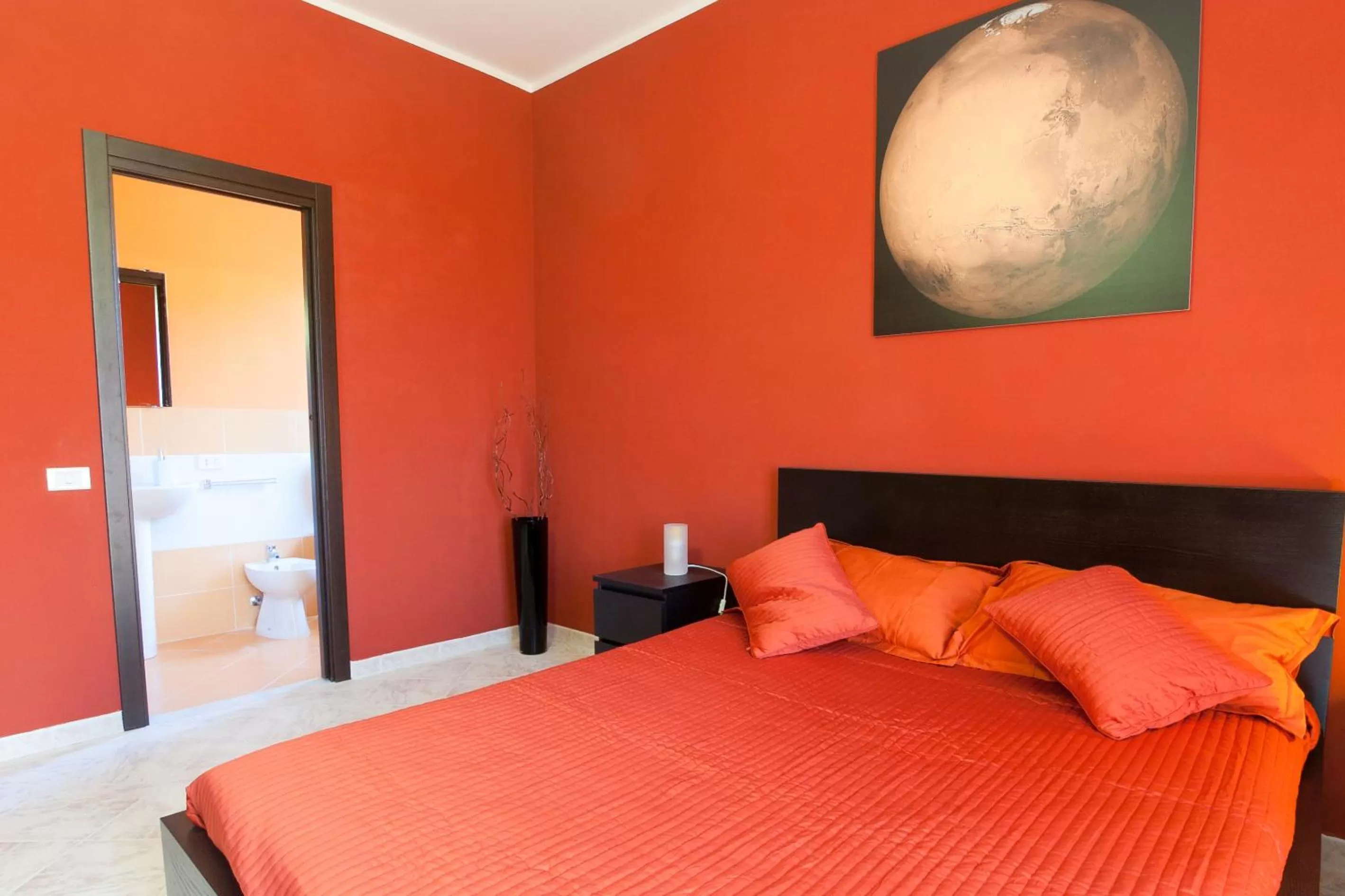 Bedroom, Bed in Kosmos