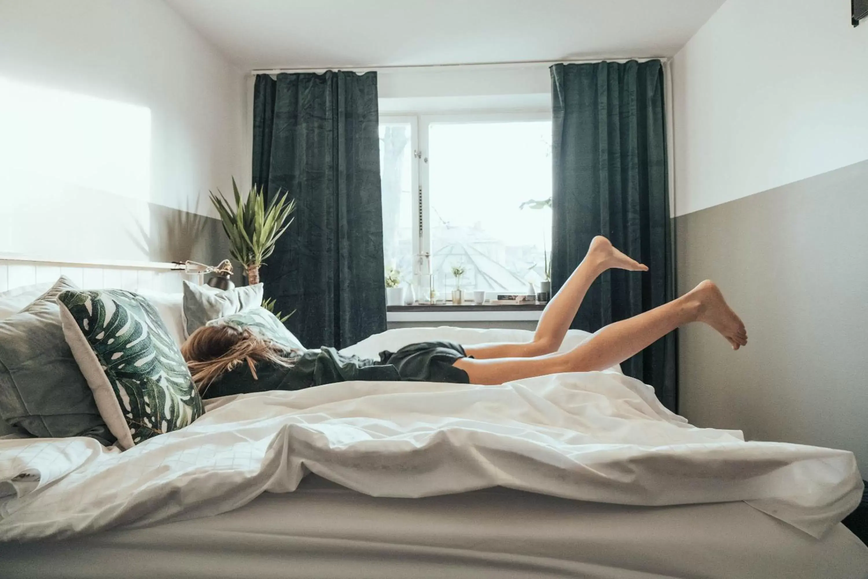 Standard King Room - single occupancy in Botanika Uppsala Standard King Room - single occupancy in Botanika Uppsala