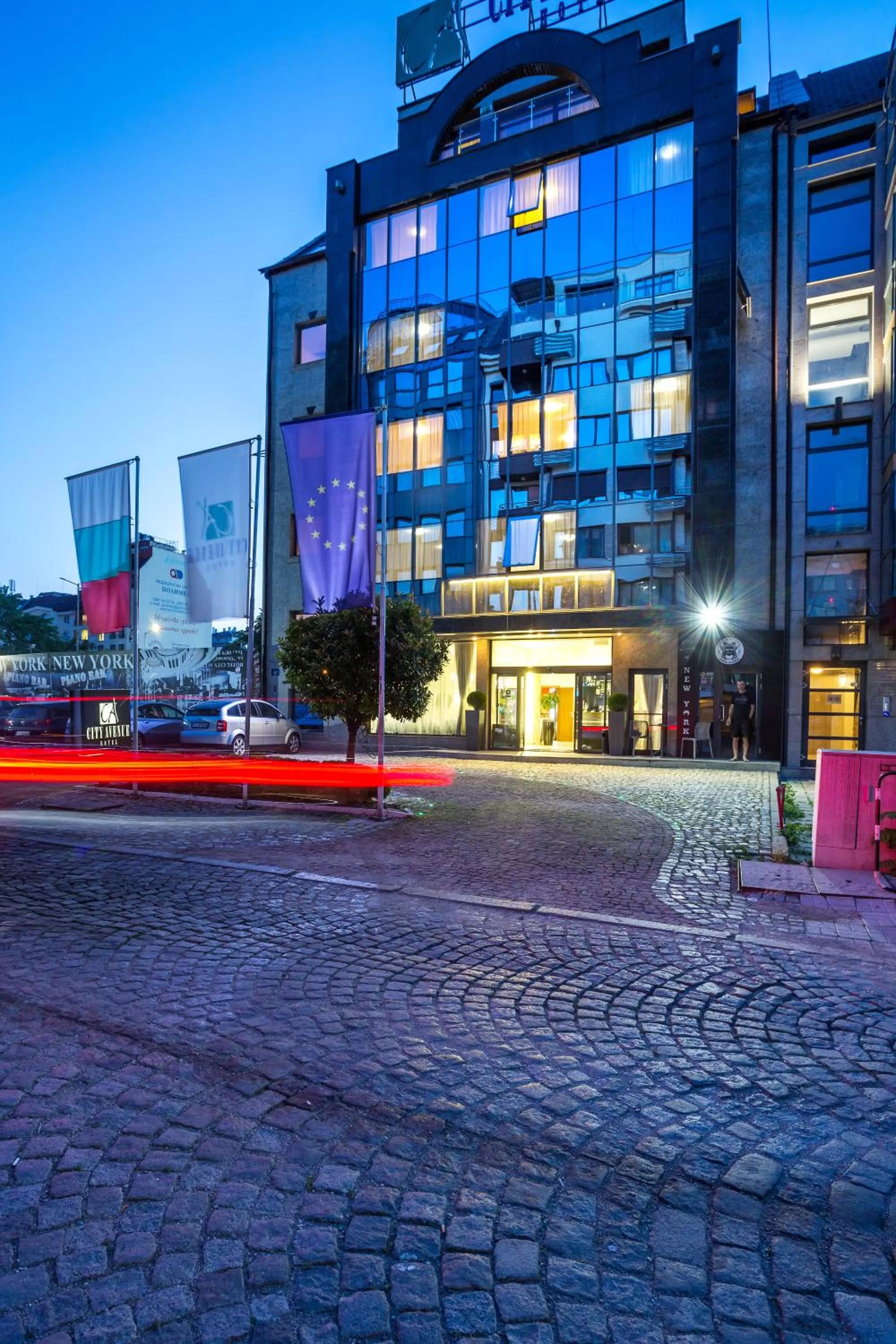 Property building in City Avenue Hotel