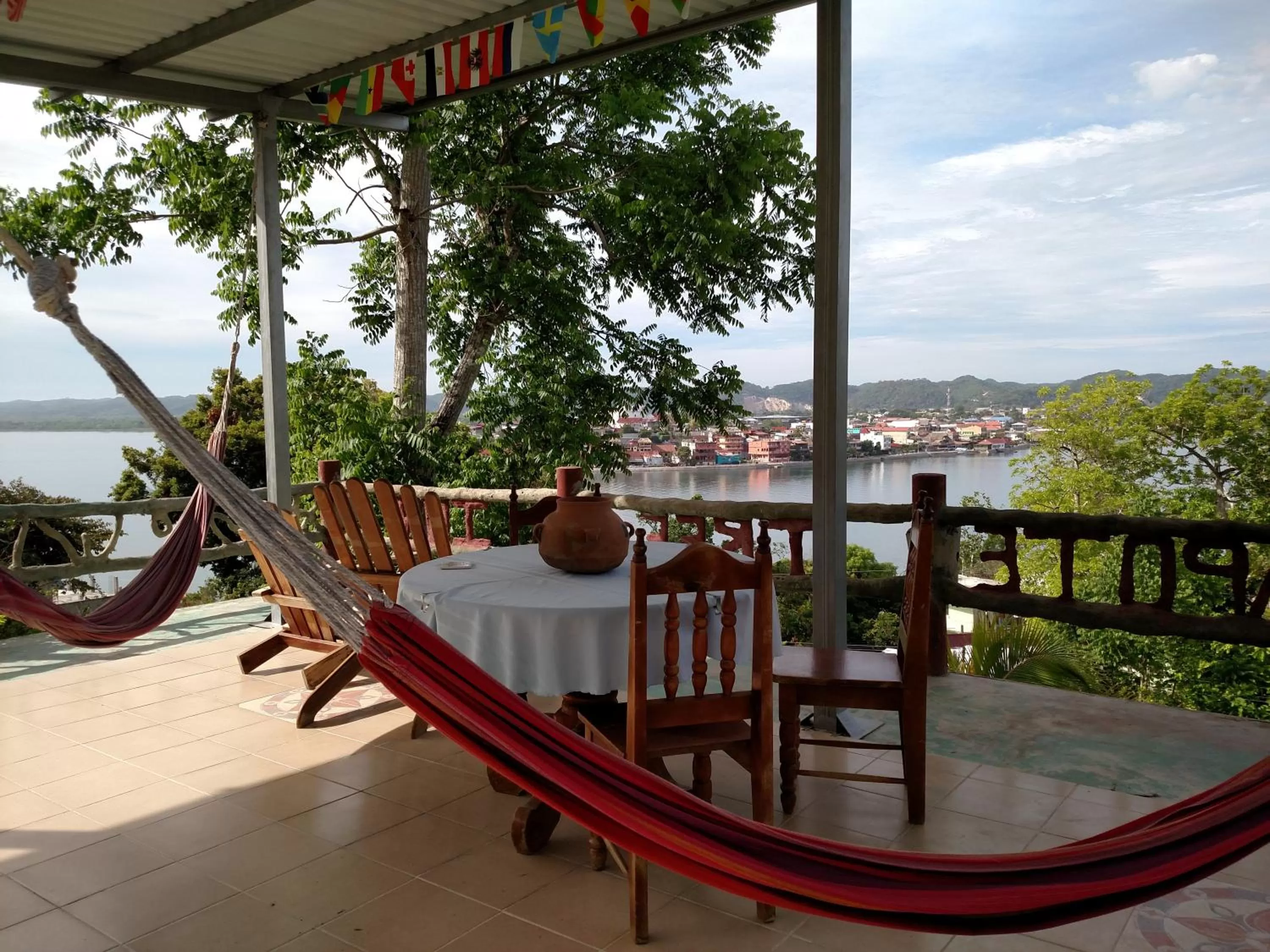 Balcony/Terrace in Zapote Tree Inn