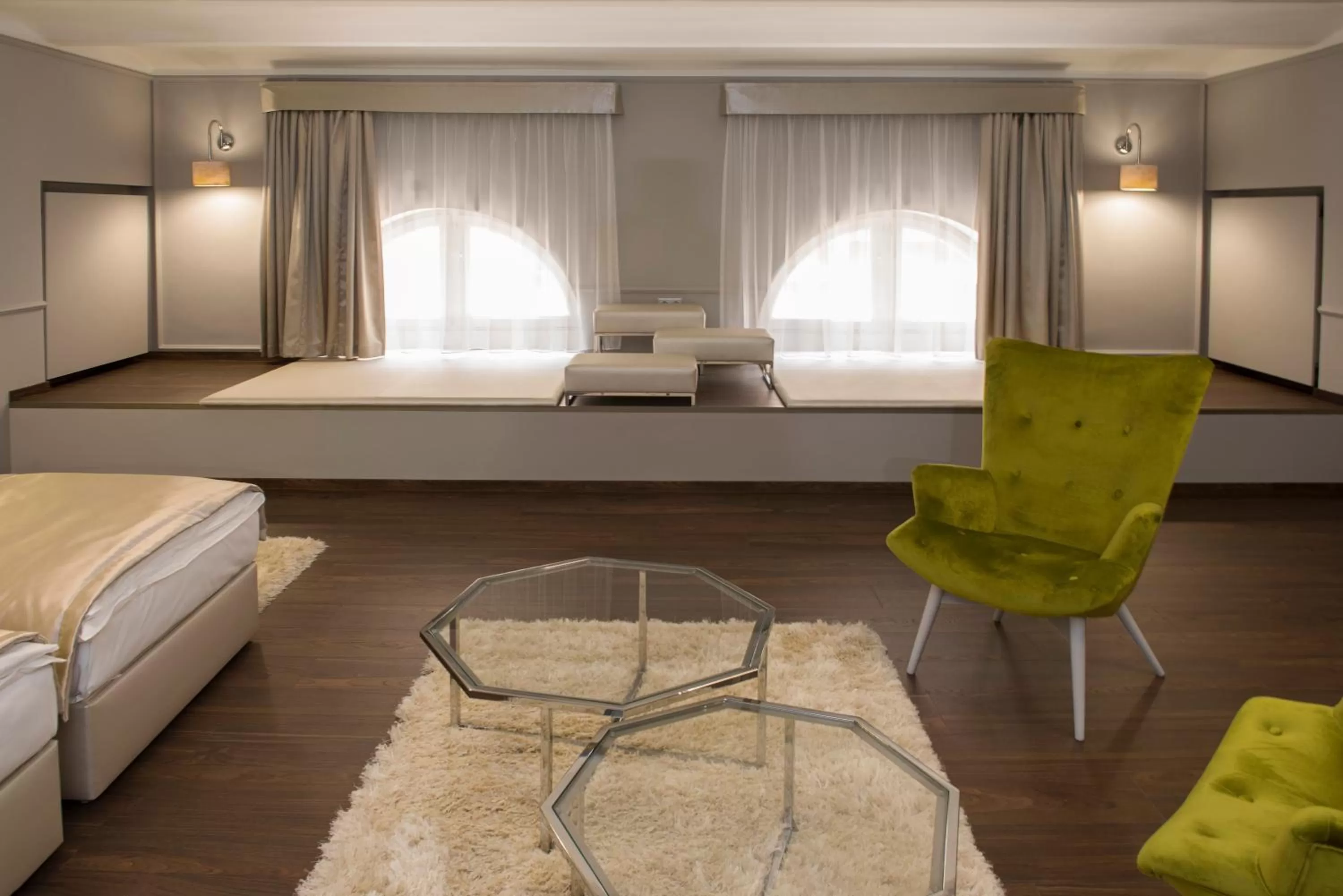 Living room, Seating Area in Boutique Hotel Center