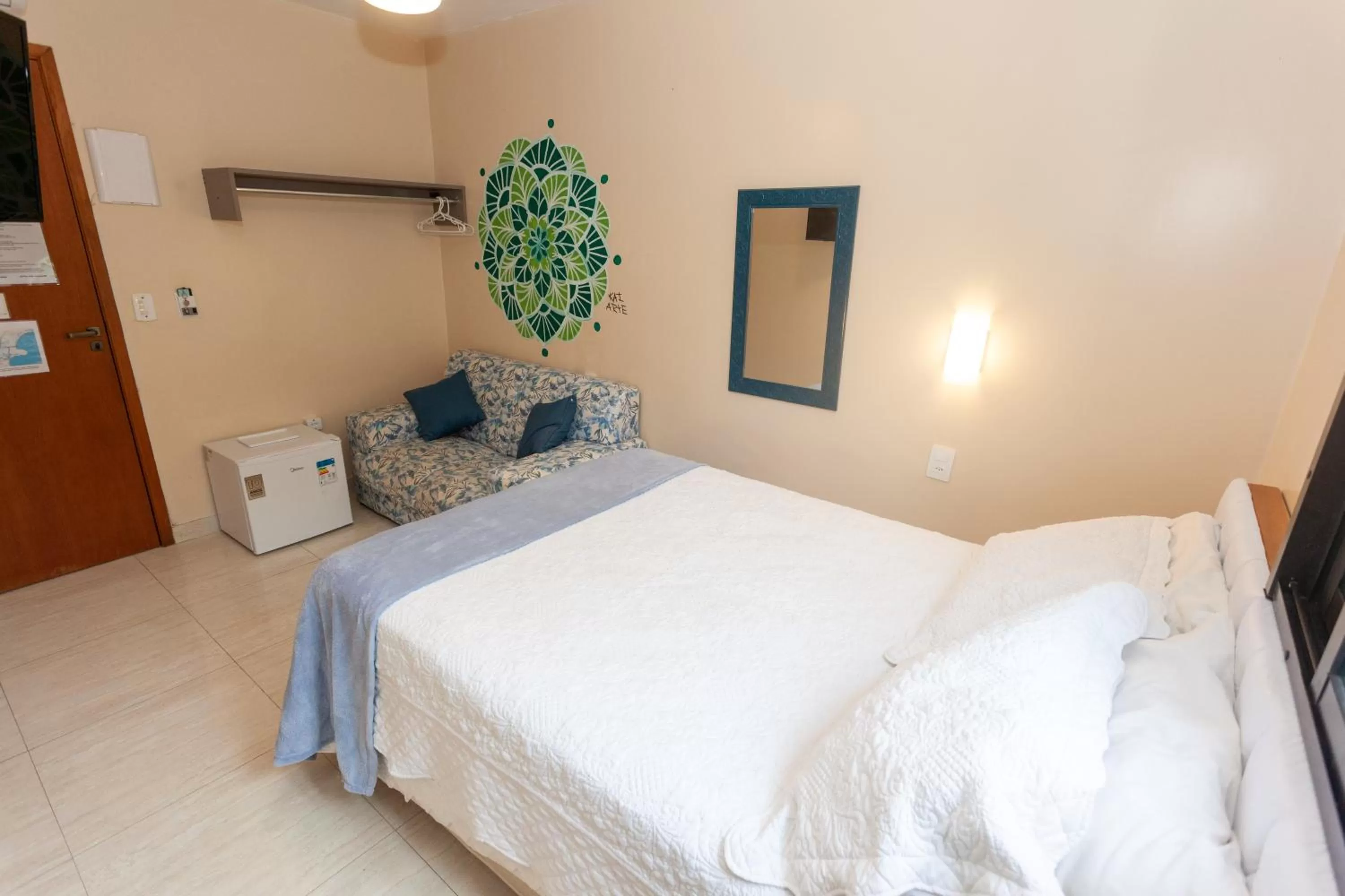 Bedroom, Bed in Ubatuba Ecologic Pousada