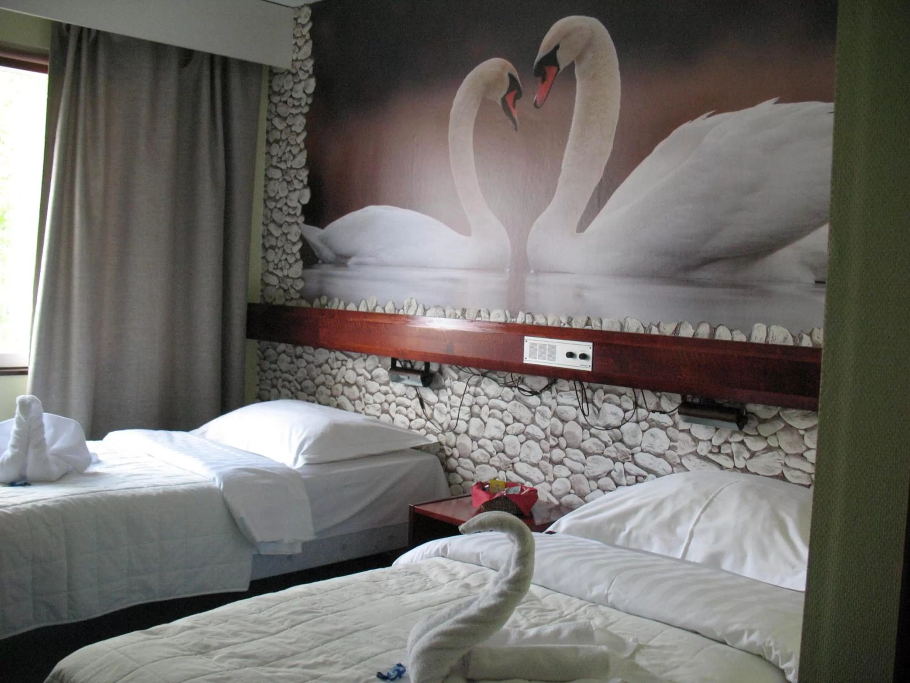 Bed in Hotel Kemijärvi