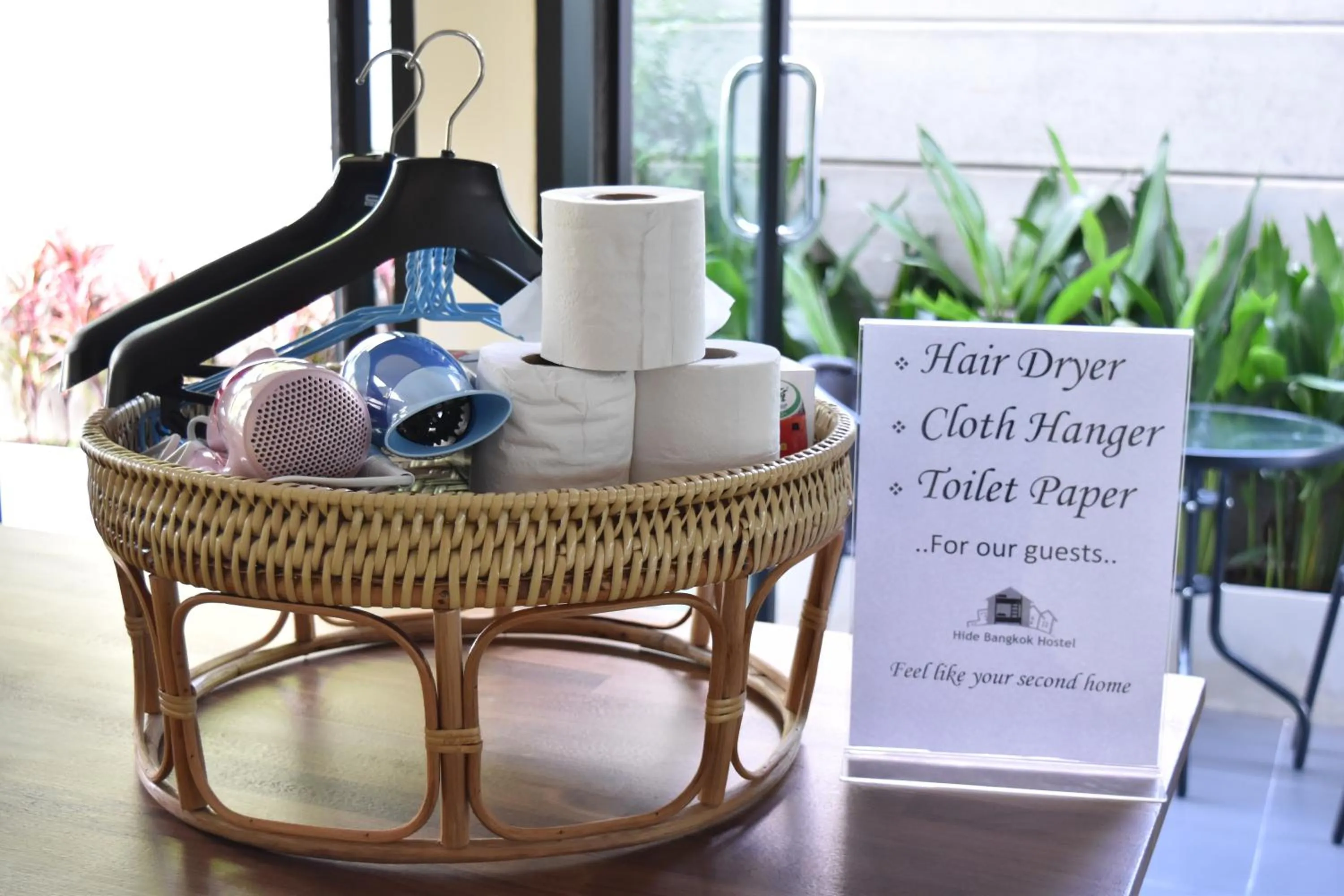 Property building in Hide Bangkok Hostel