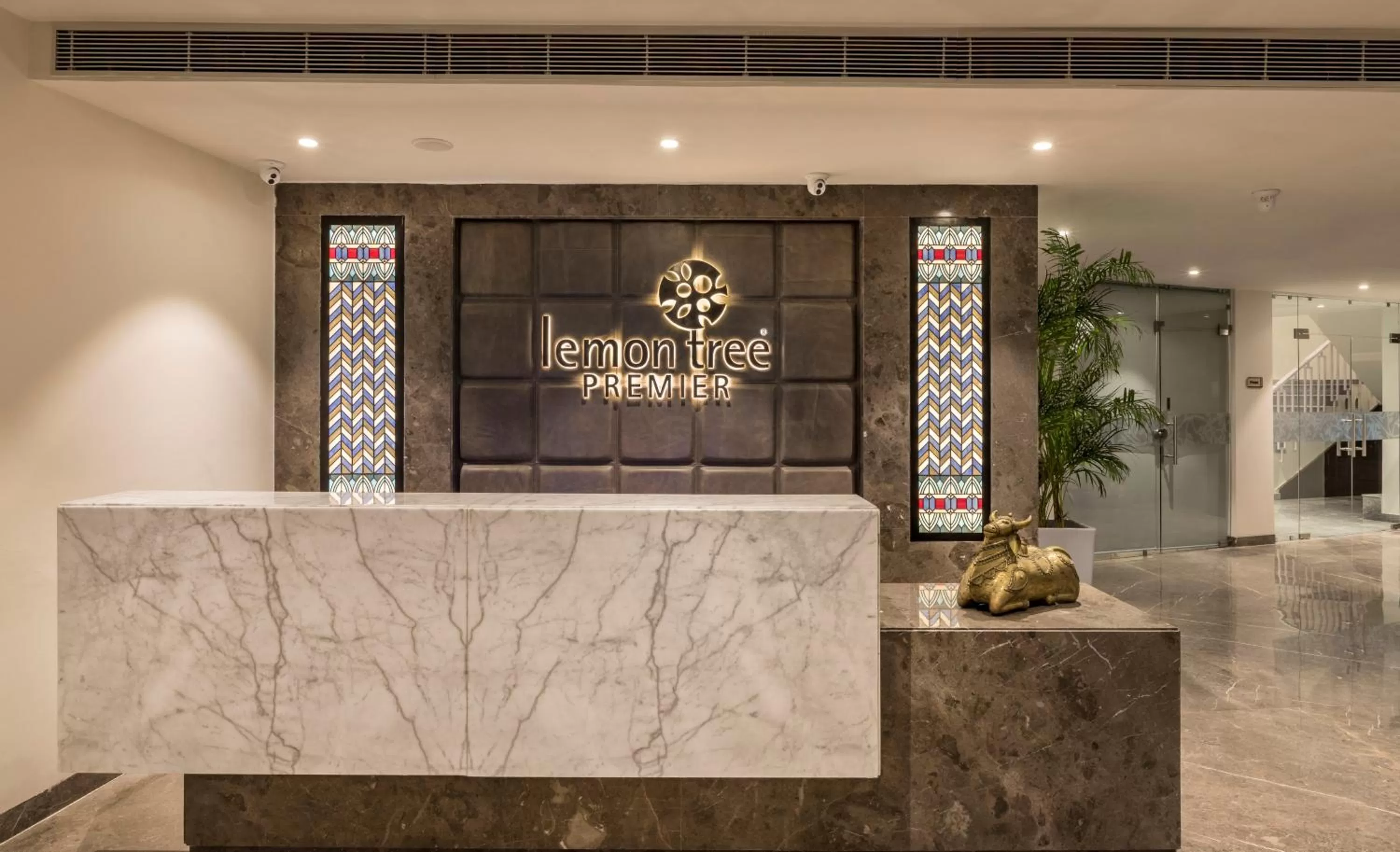 Lobby or reception in Lemon Tree Premier, Rishikesh