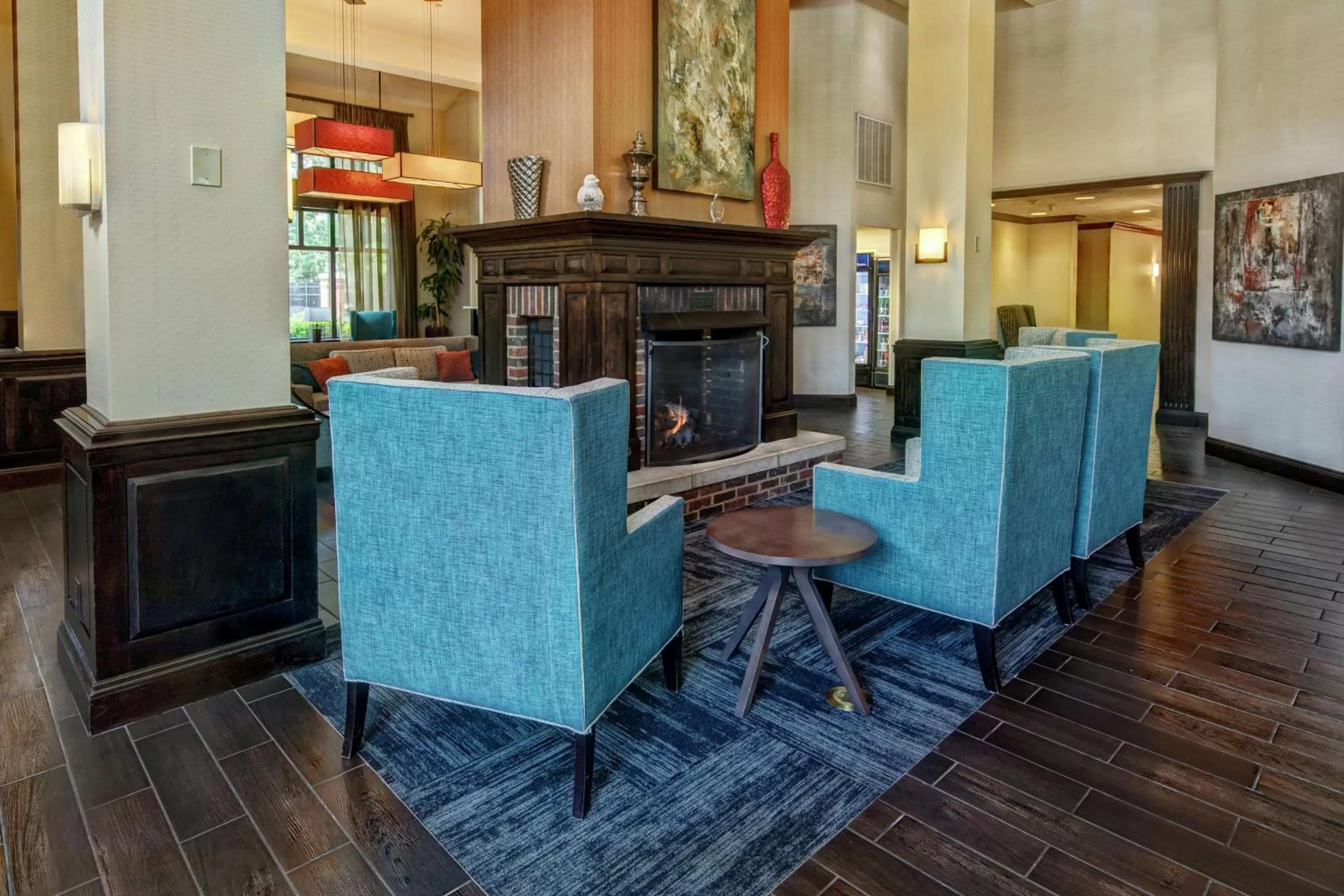 Lobby or reception in Hampton Inn & Suites Nashville-Vanderbilt-Elliston Place