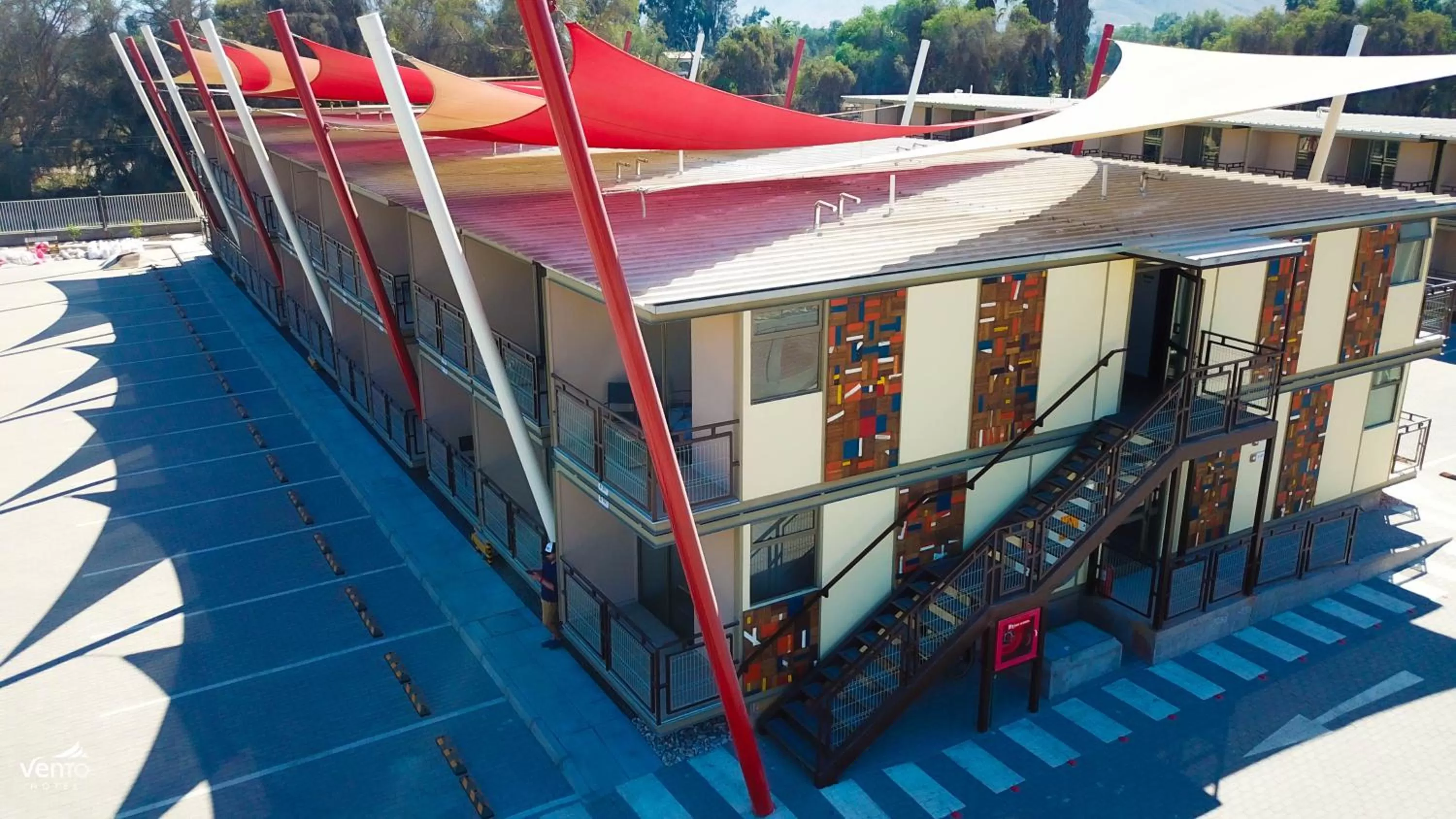 Bird's eye view in Hotel Vento