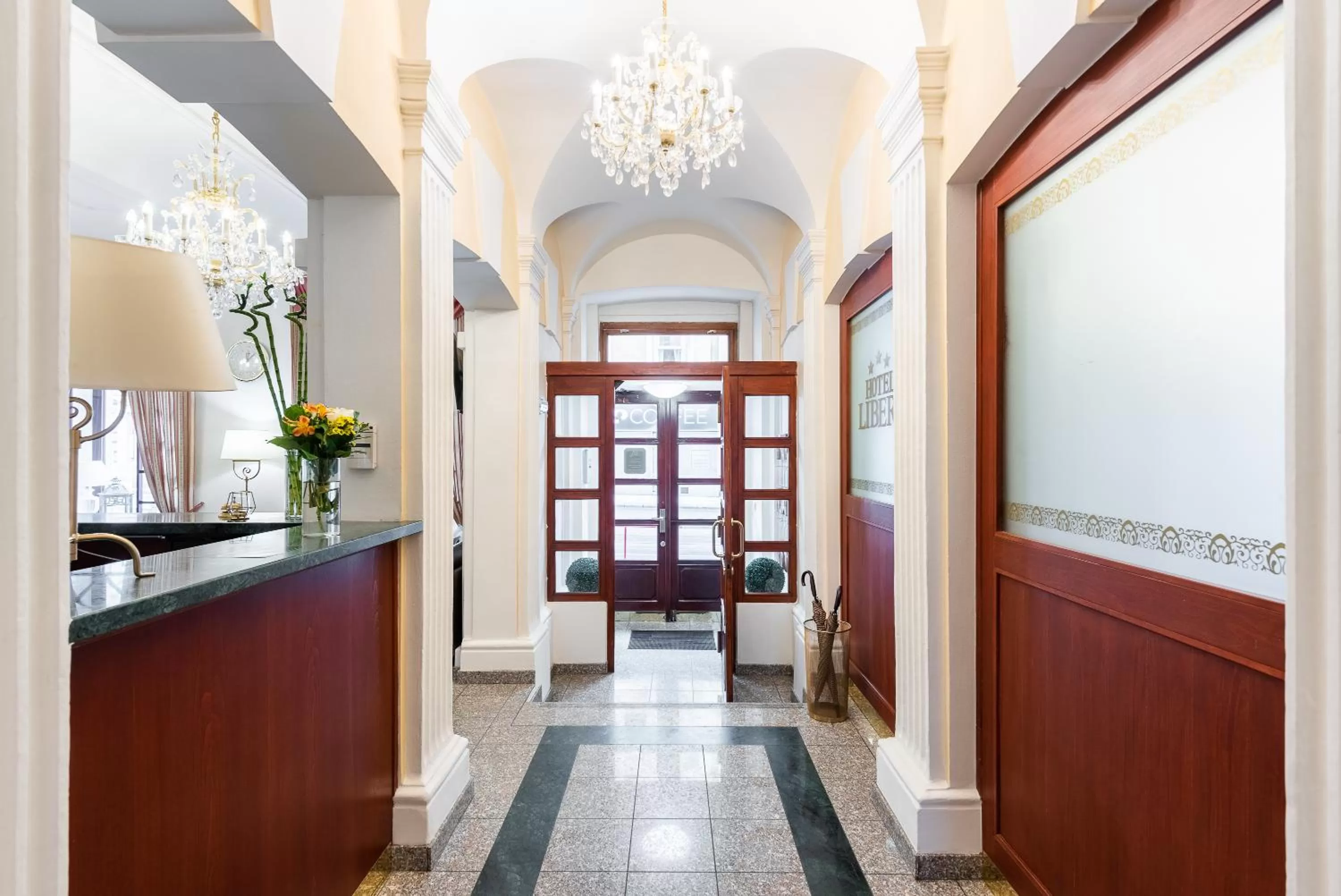 Lobby or reception in Hotel Libero