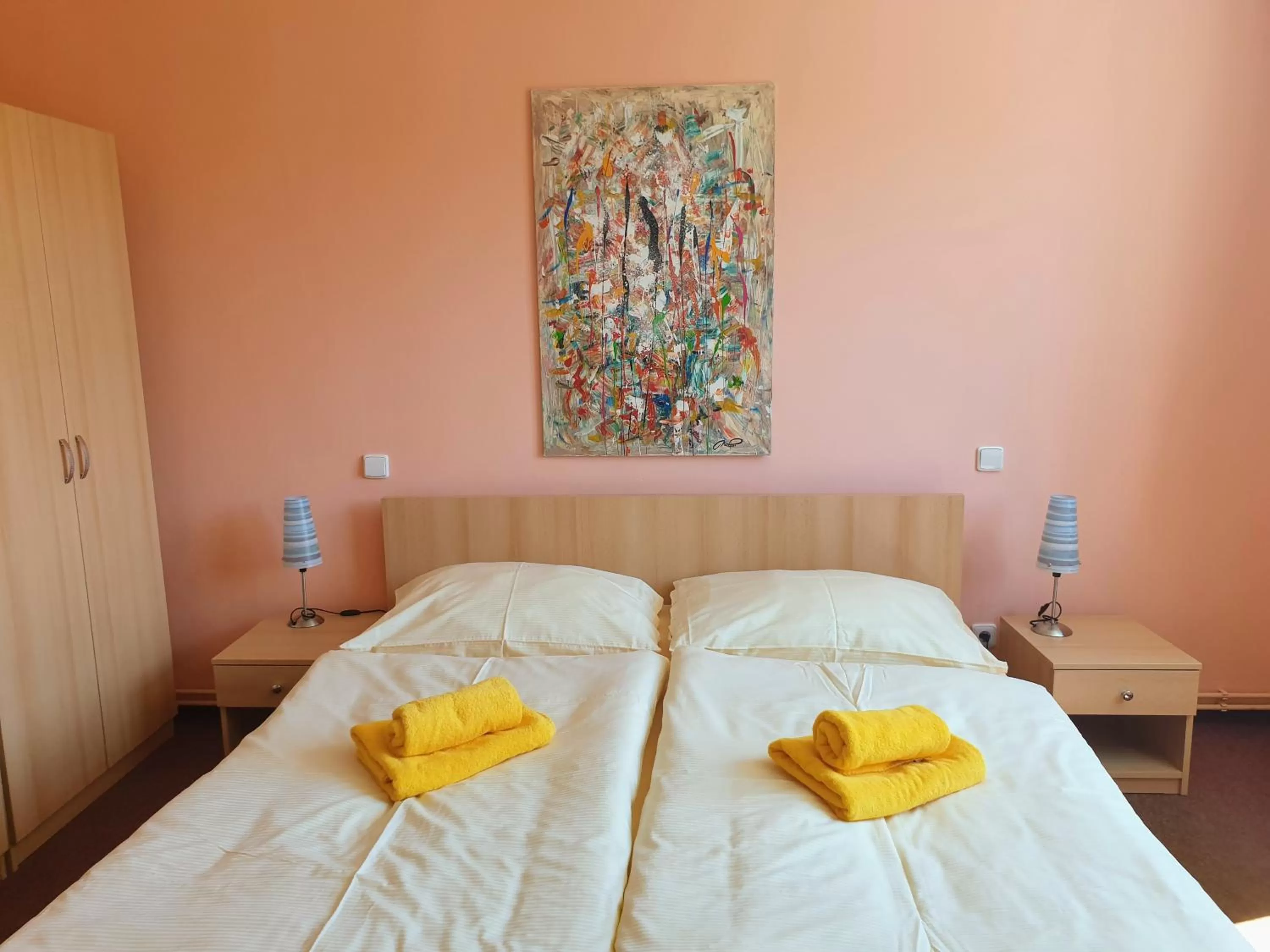 Bed in Penzion Lumis