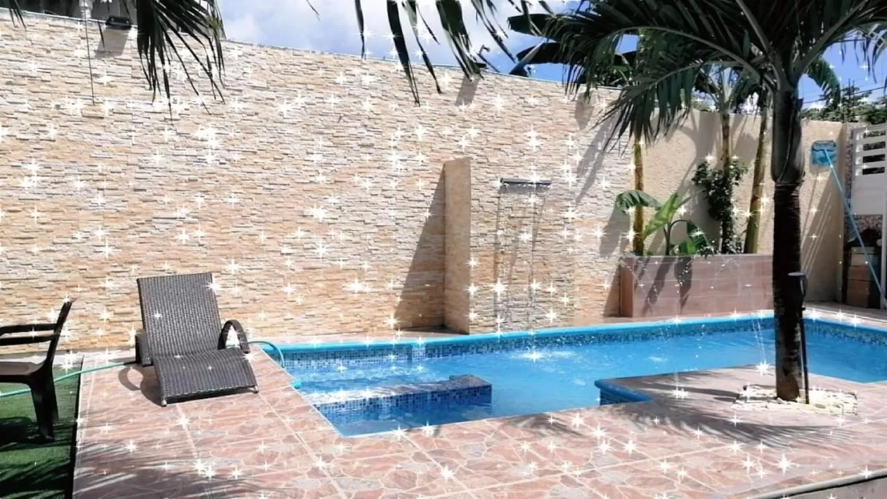 Swimming Pool in Apartamentos Isla Tropical