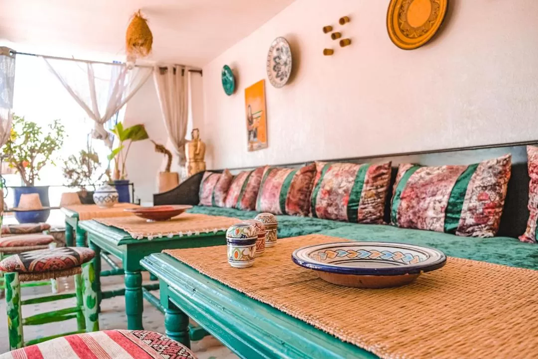 Seating Area in Héritage Lalla Aicha et SPA