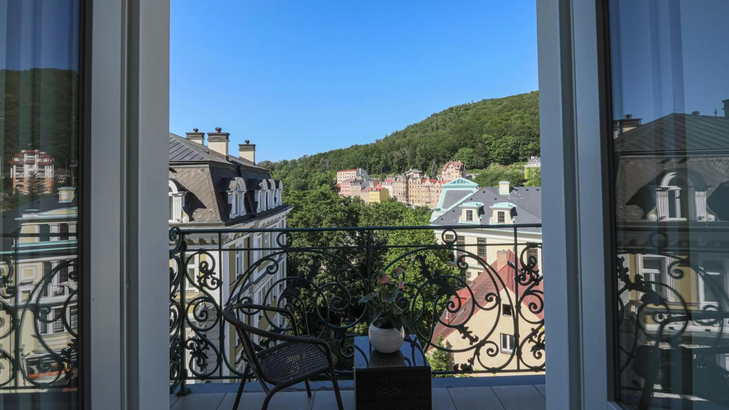 Balcony/Terrace in Luxury Spa Hotel Olympic Palace