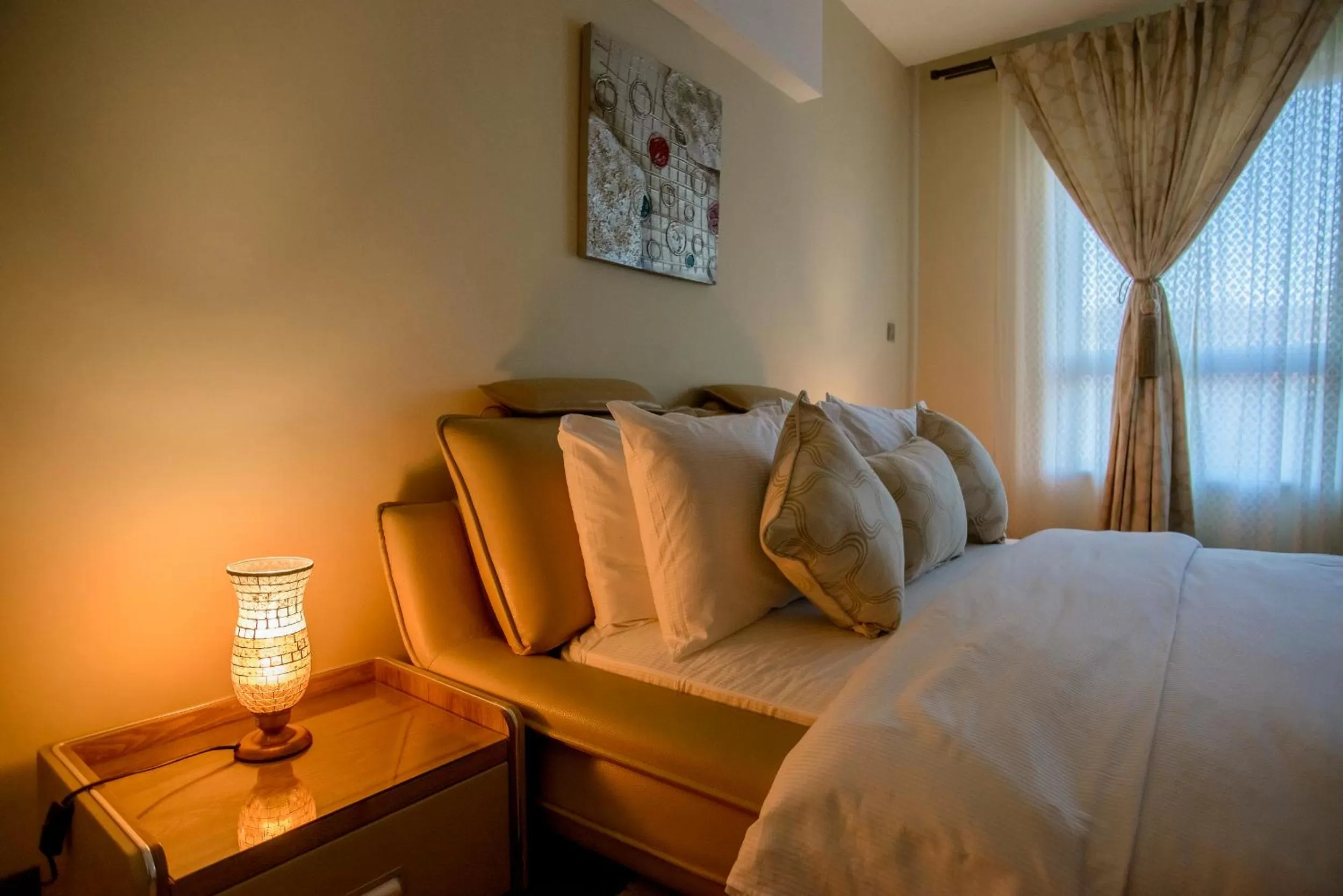 Bedroom, Bed in The Landmark Suites Westlands, Nairobi- Next to Westgate Mall