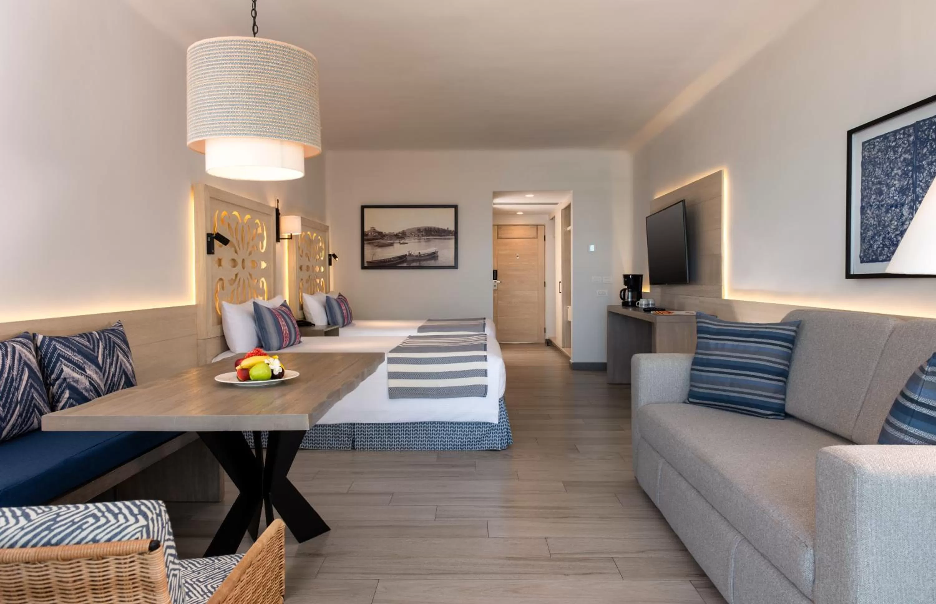 Bed in Pueblo Bonito Mazatlan Beach Resort - All Inclusive