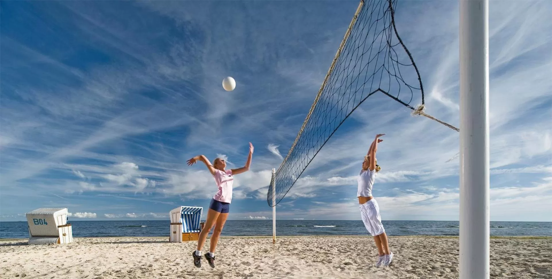 Beach in Baltic Zinnowitz - Hotel mit Meerwasserpool und Thermalbad