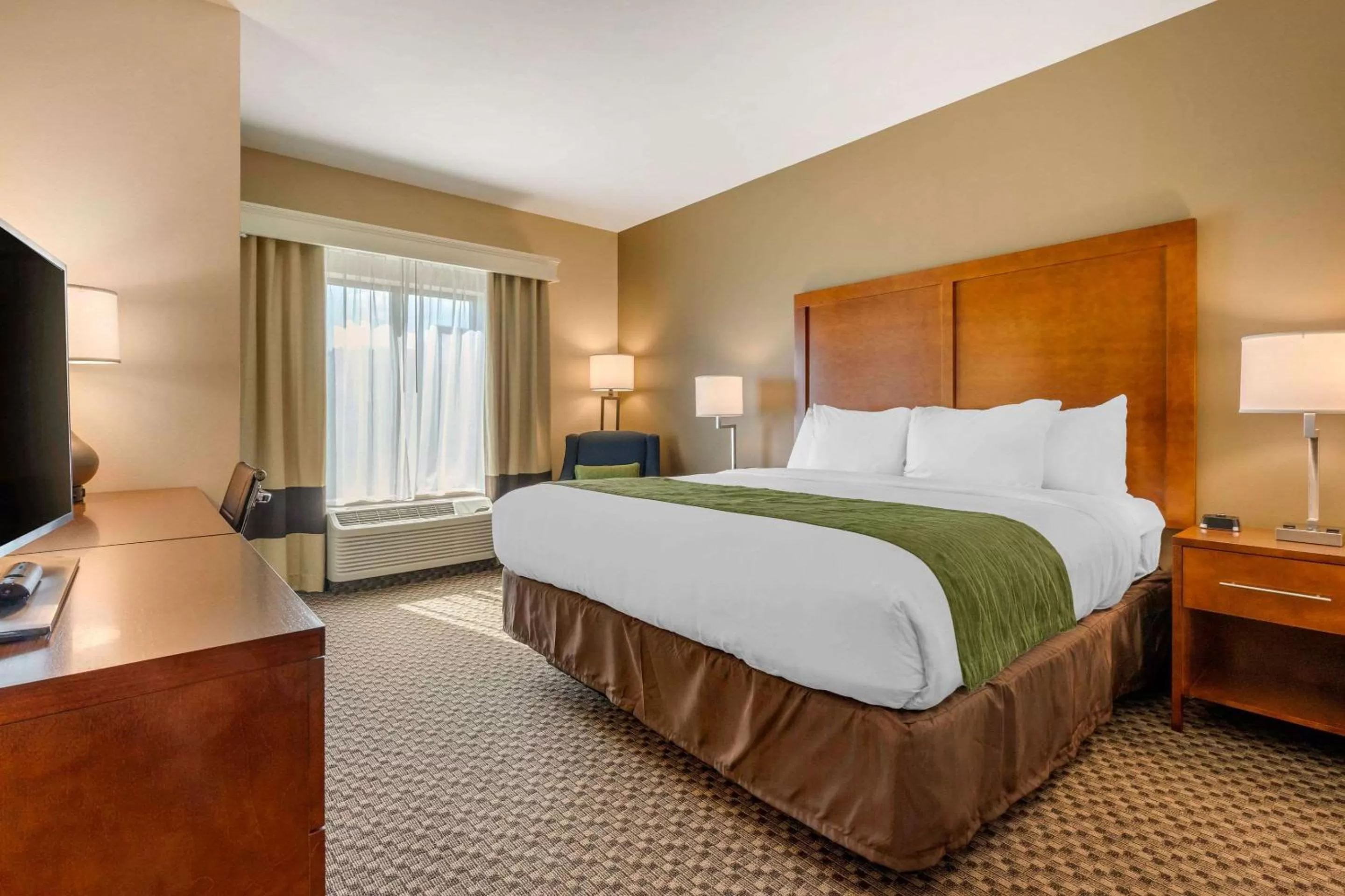 Photo of the whole room, Bed in Comfort Inn & Suites Florence Center Area