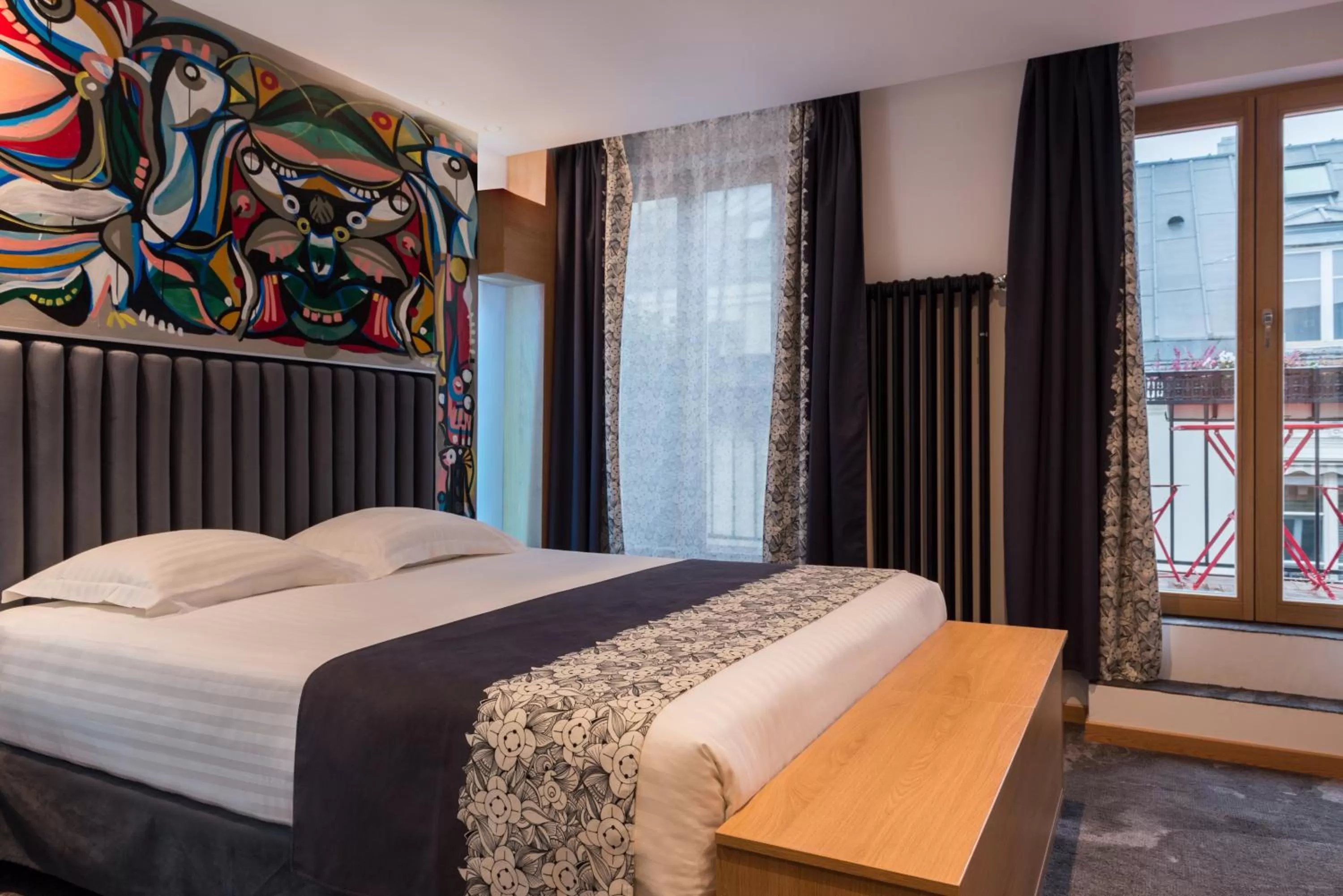 Photo of the whole room, Bed in Hotel Aida Opera