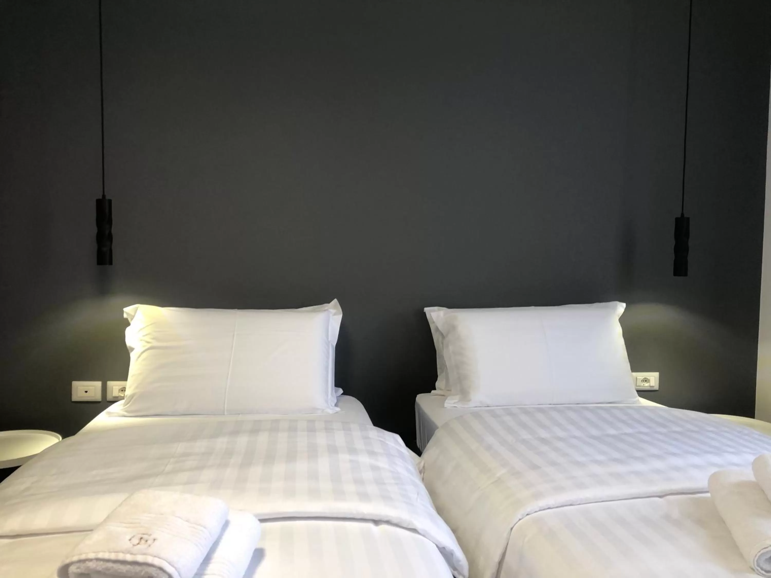 Bed in Grand Hotel Pogradec