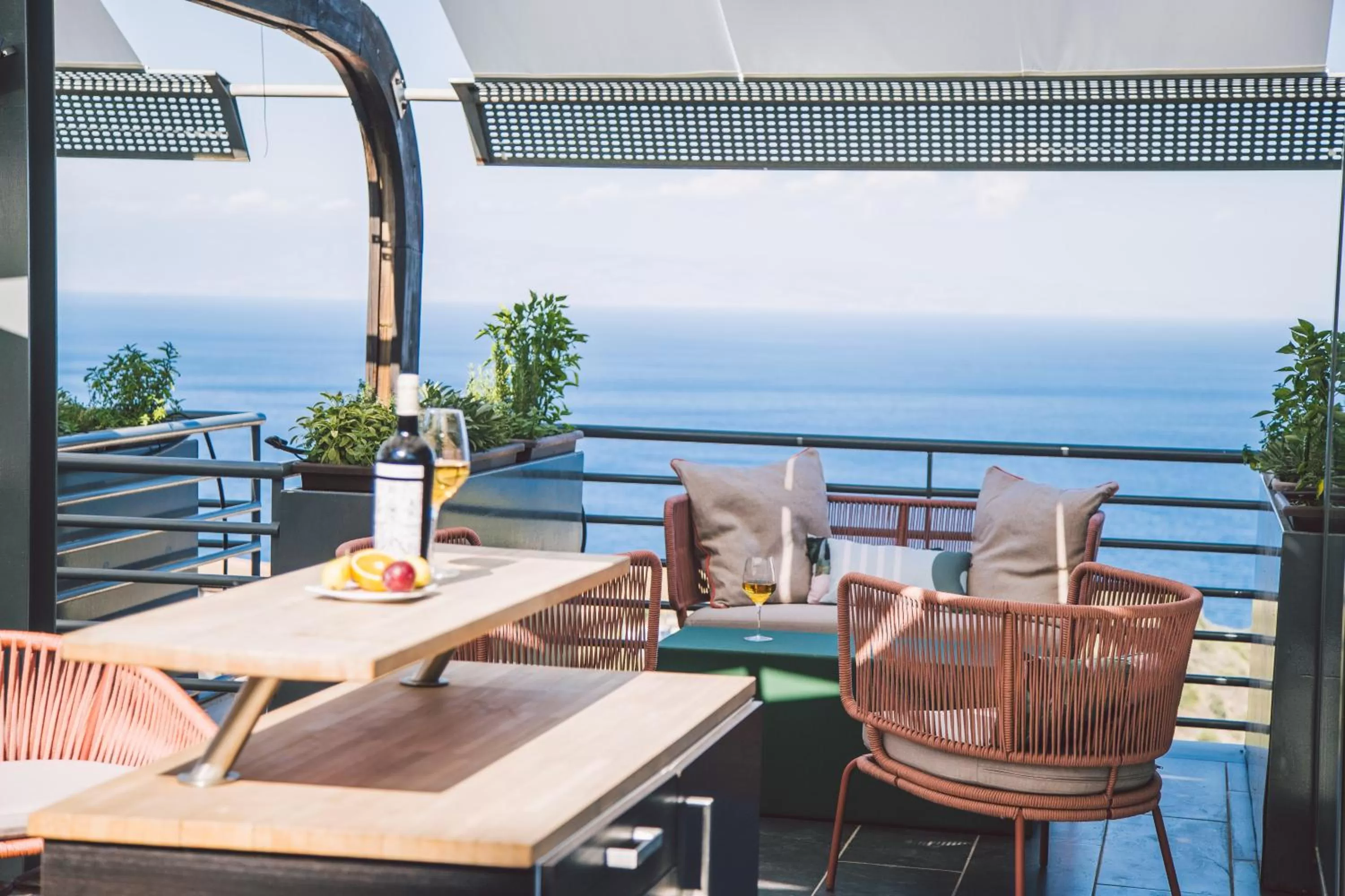 Balcony/Terrace in Taormina Palace Hotel