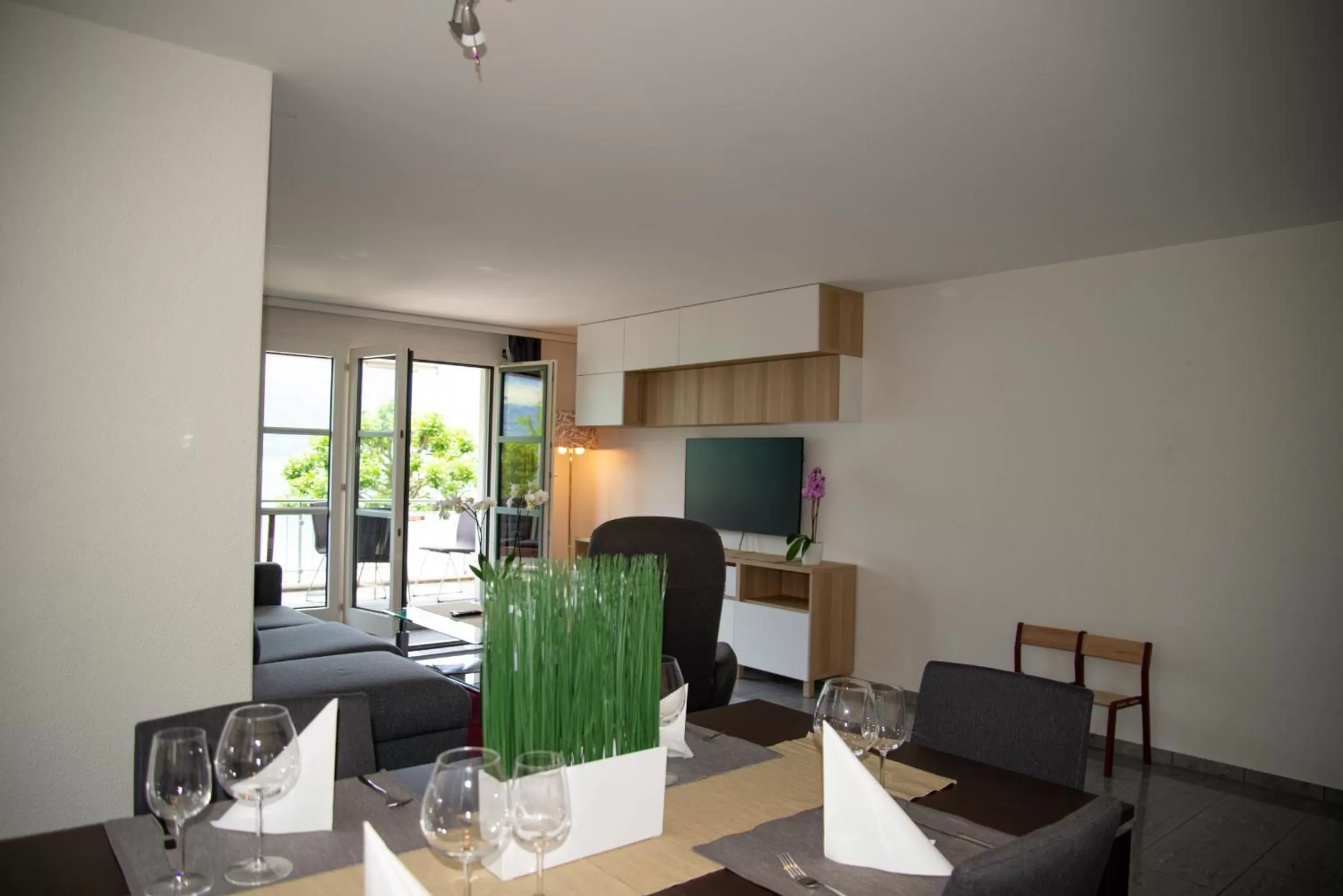 TV and multimedia in Seehotel Riviera at Lake Lucerne