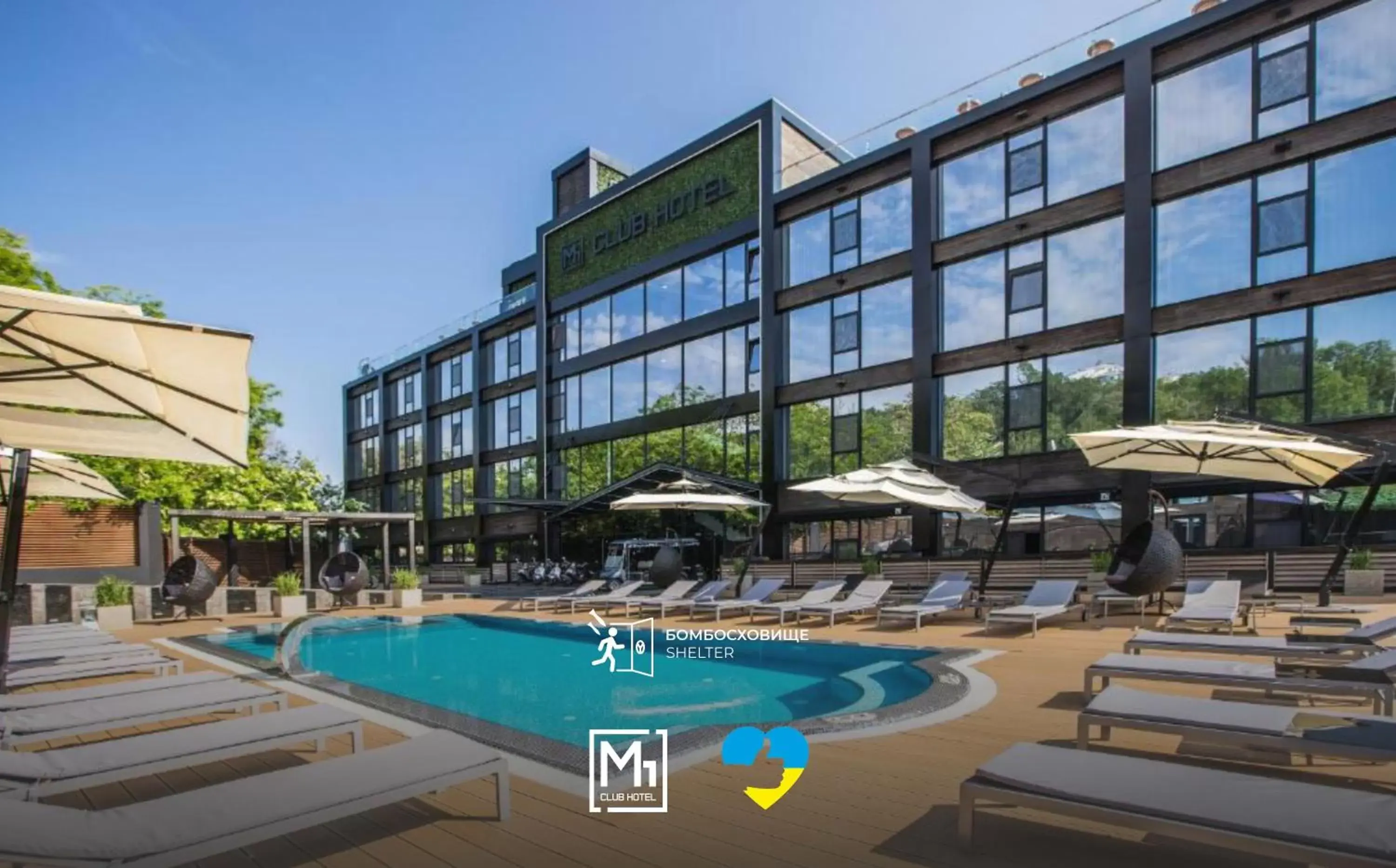 Property Building in M1 Club Hotel Property Building in M1 Club Hotel