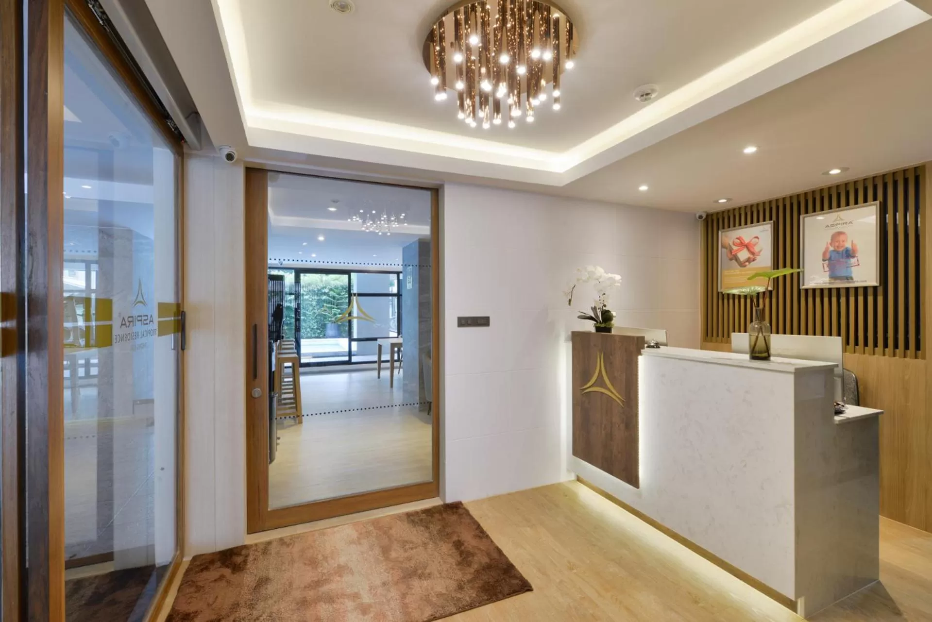 Lobby or reception in Aspira Tropical Residence Thong Lor