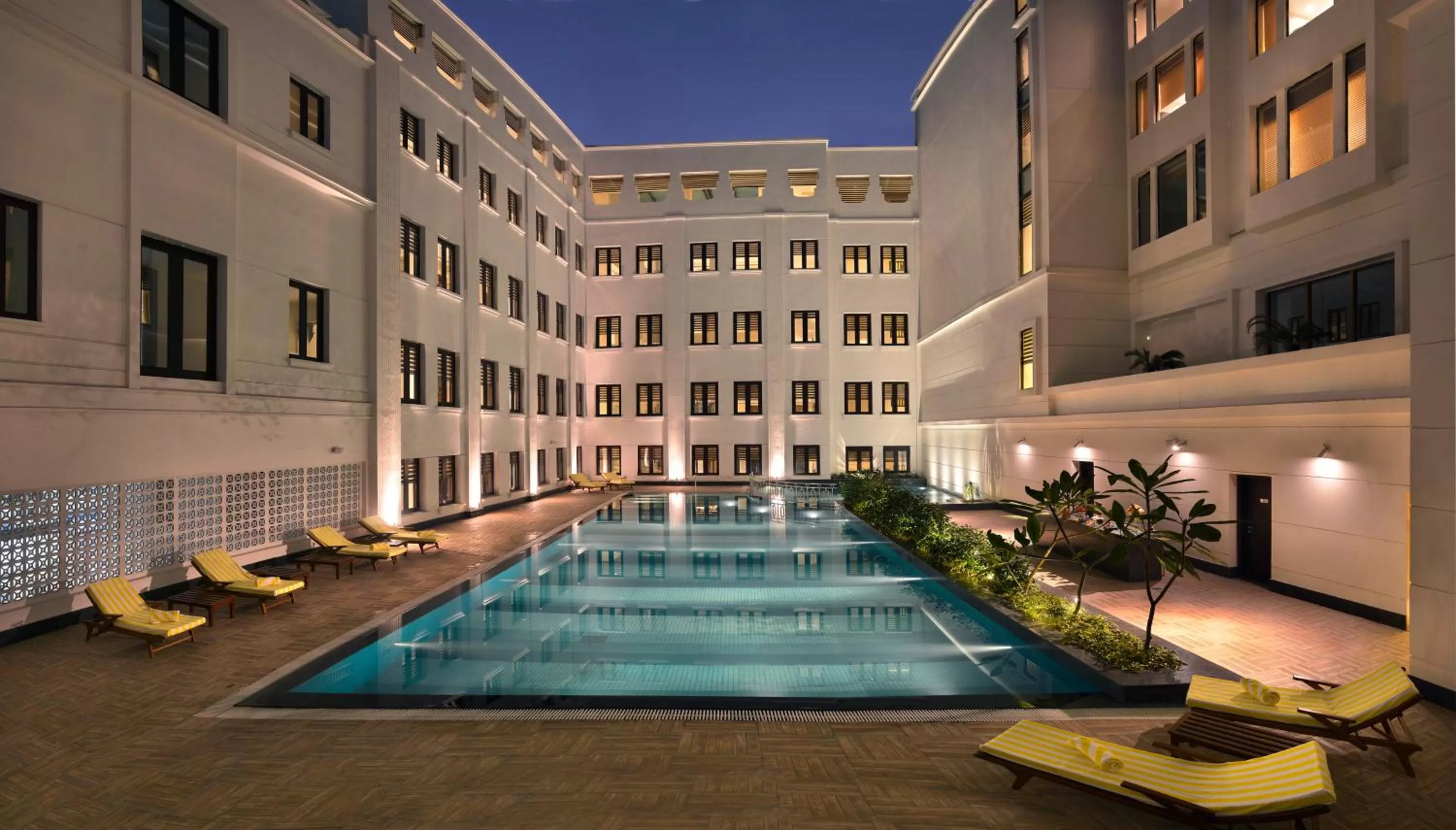 Swimming pool in The Lalit Great Eastern Kolkata