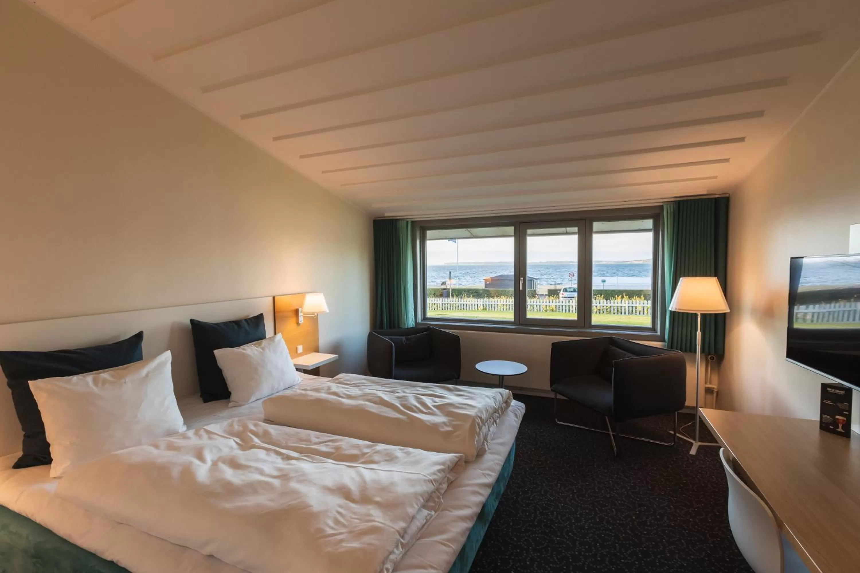 Bed in Hotel Sonderborg Strand