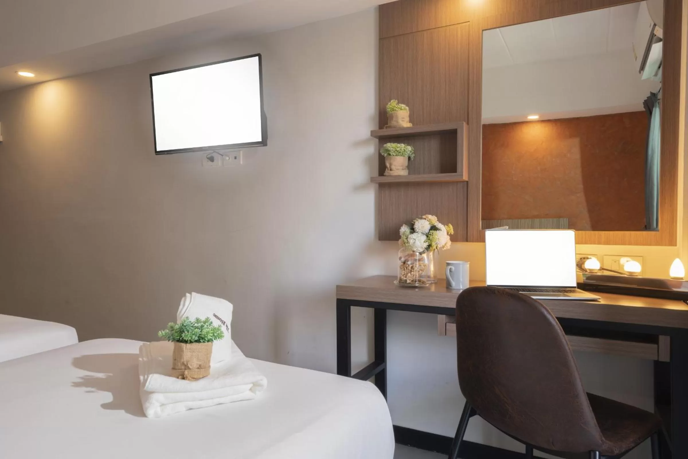 Bed in The Home Hotel SHA