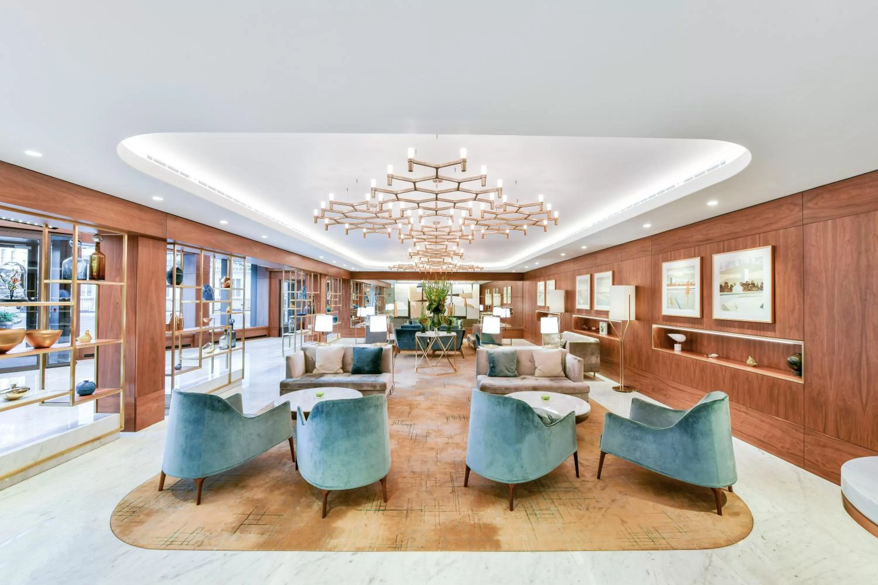 Lobby or reception in Royal Lancaster London