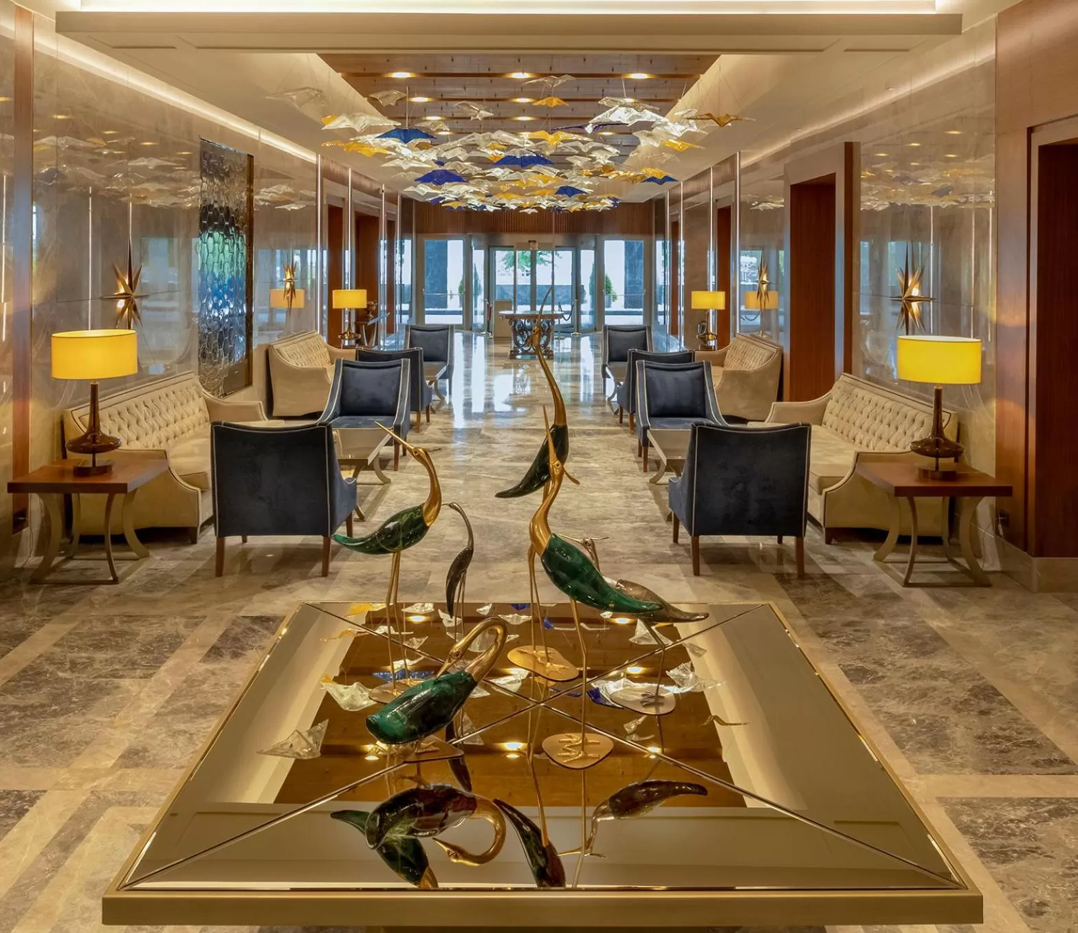 Lobby or reception in Mövenpick Hotel & Thermal Spa Bursa