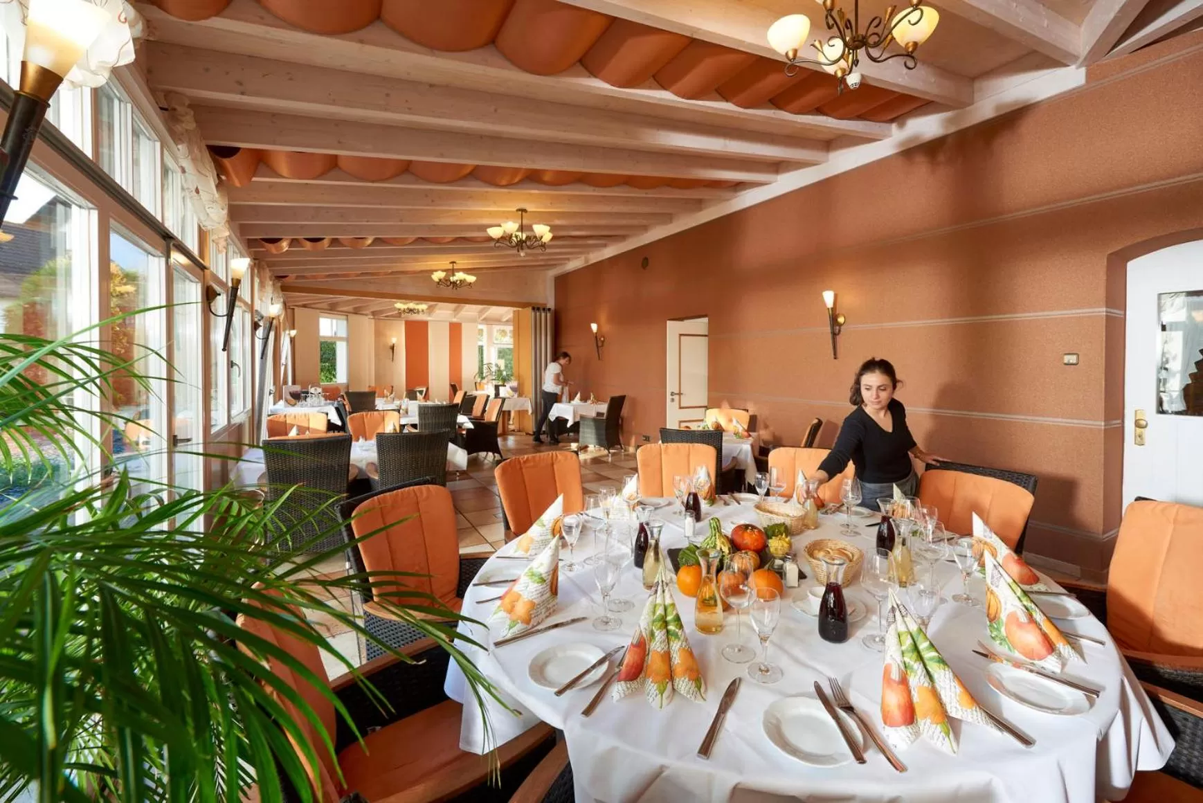 Restaurant/Places to Eat in Hotel Mühlenhof Lollar