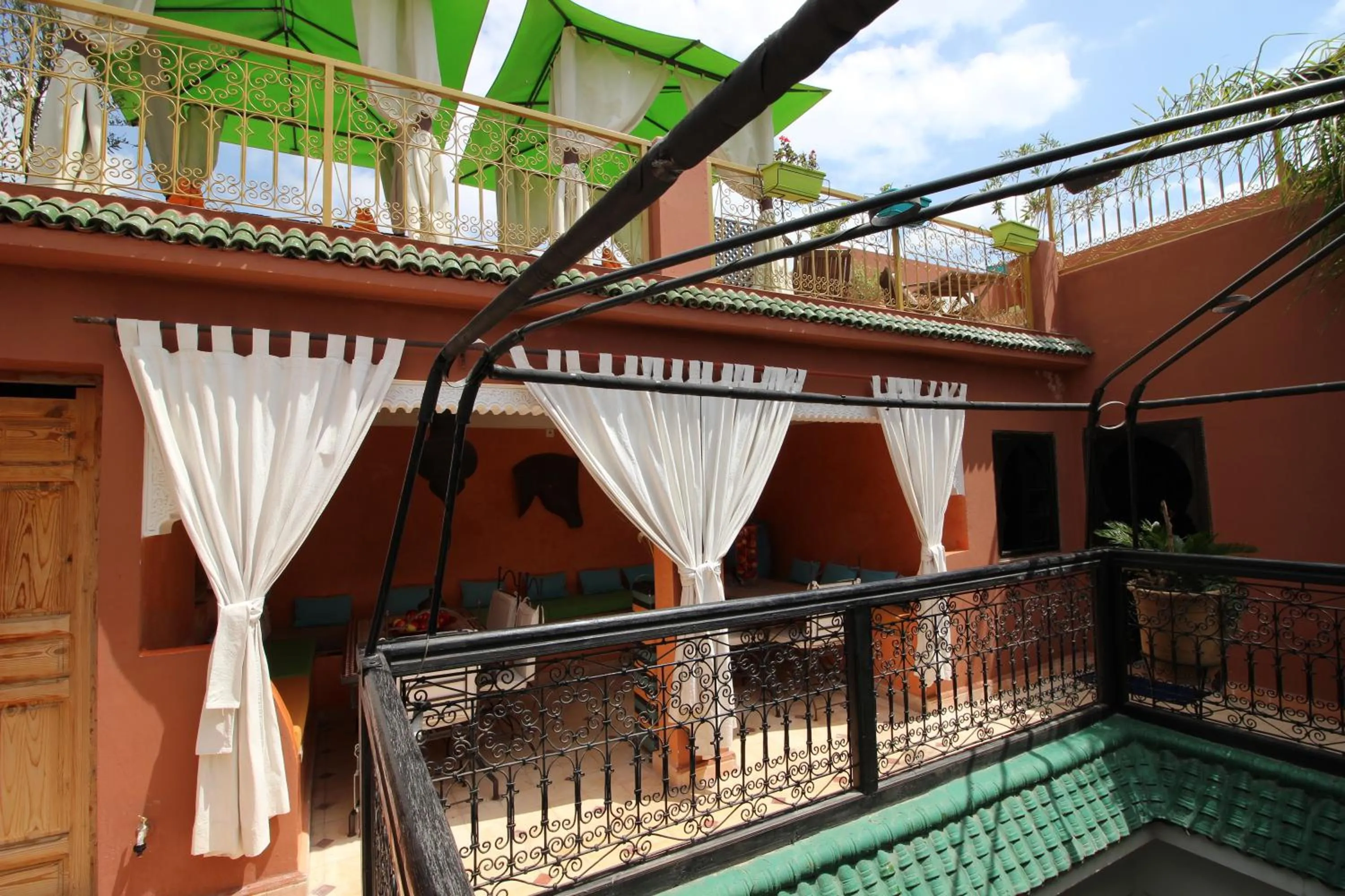 Balcony/Terrace in Riad Eloise
