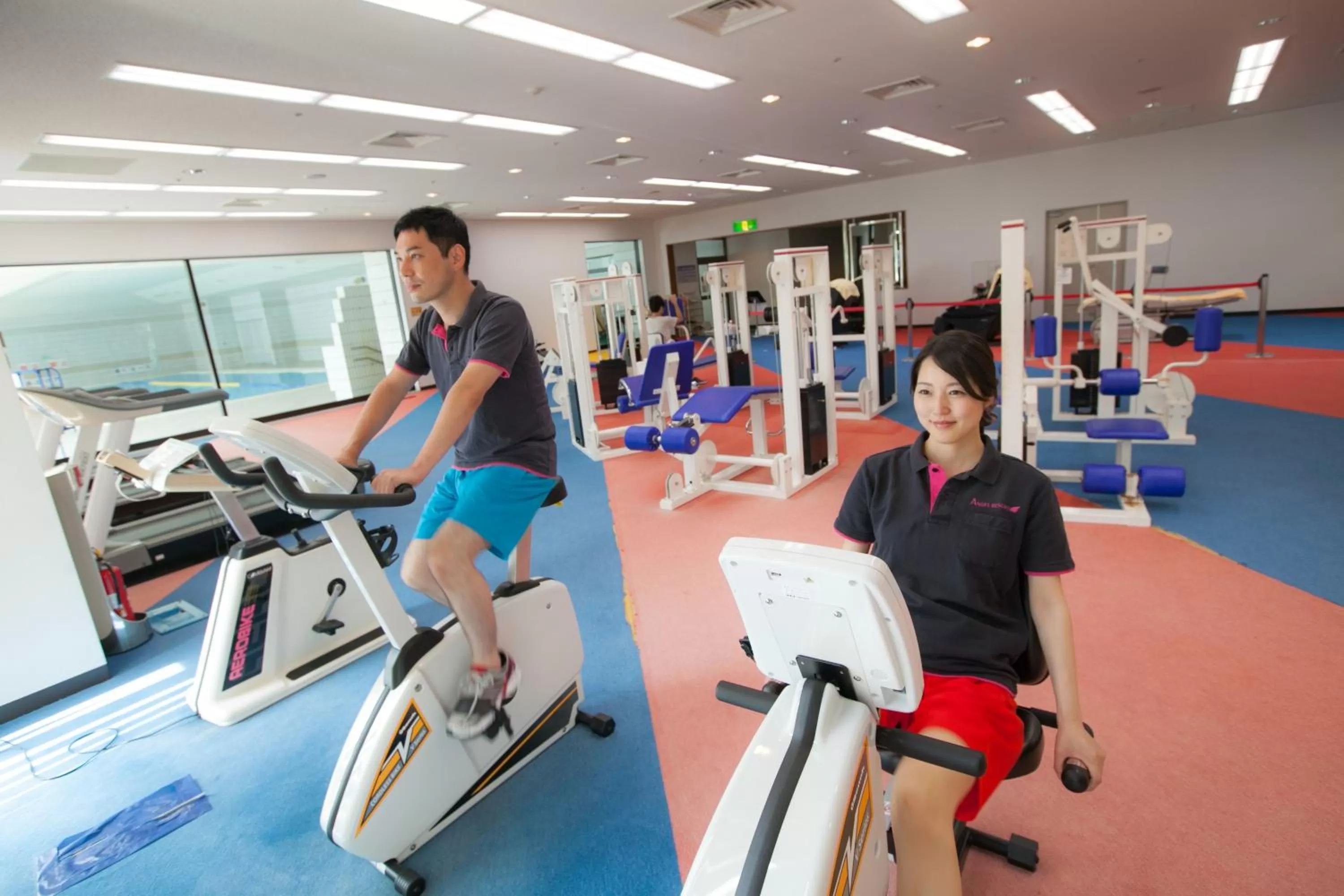 Fitness centre/facilities in Hotel Angel Grandia Echigo Nakazato