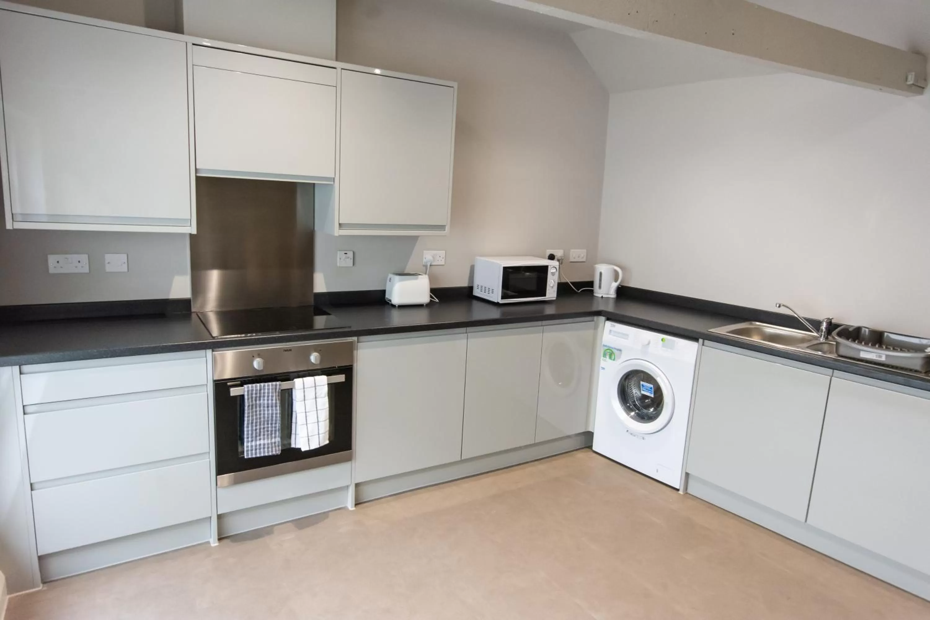 Kitchen or kitchenette in The George Hotel Colchester