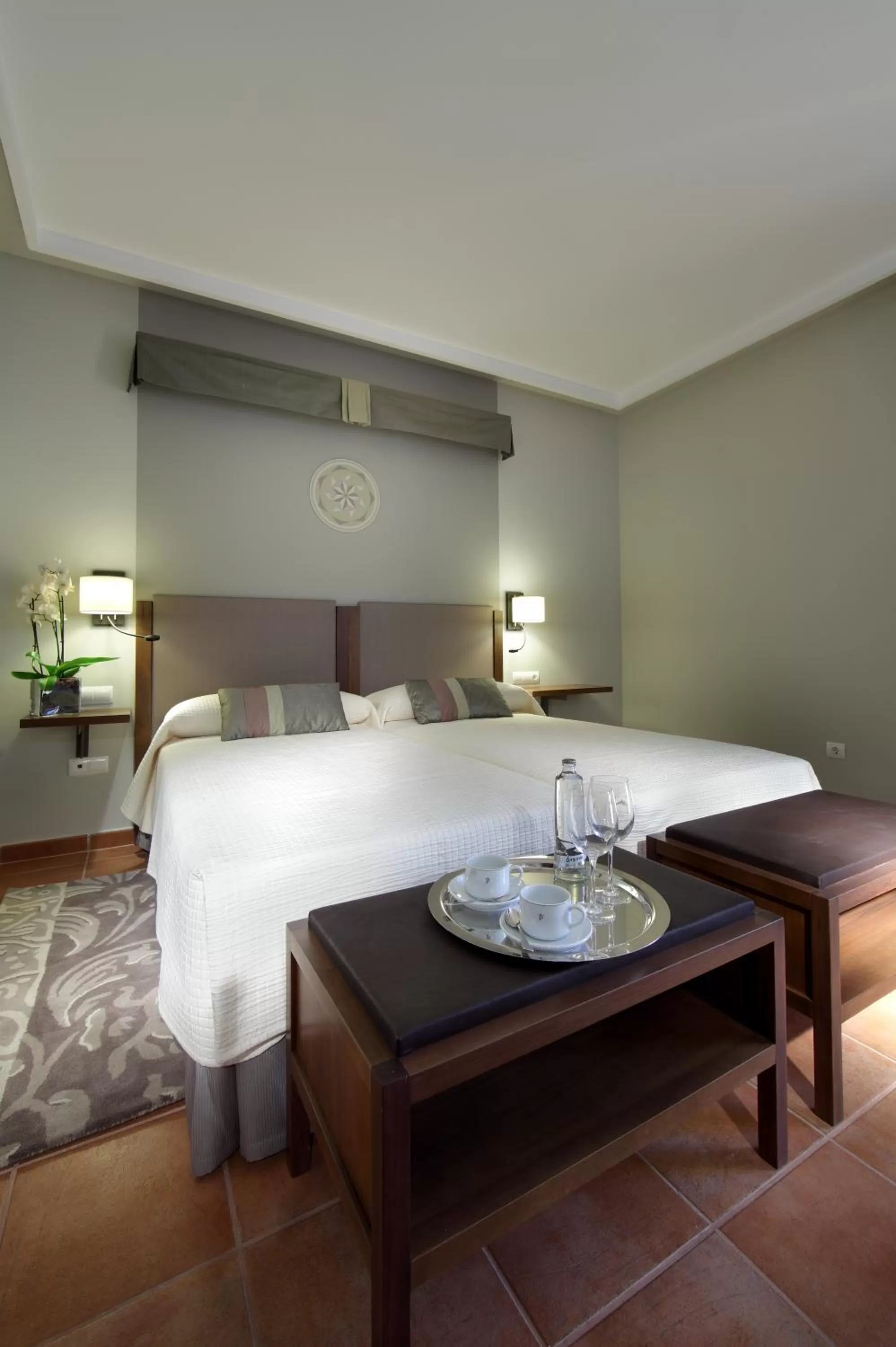 Bed in Parador de Lorca