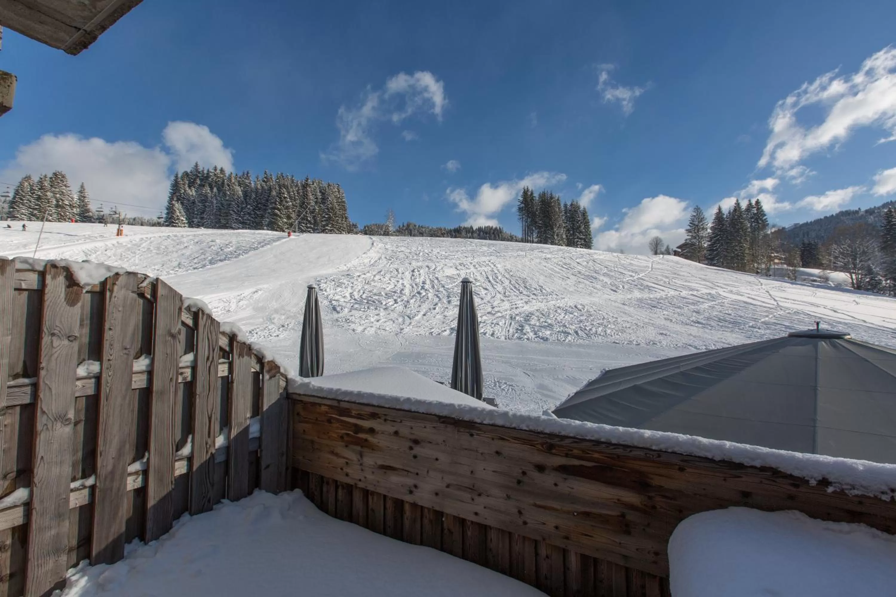 Mountain view in Hôtel Spa Crychar