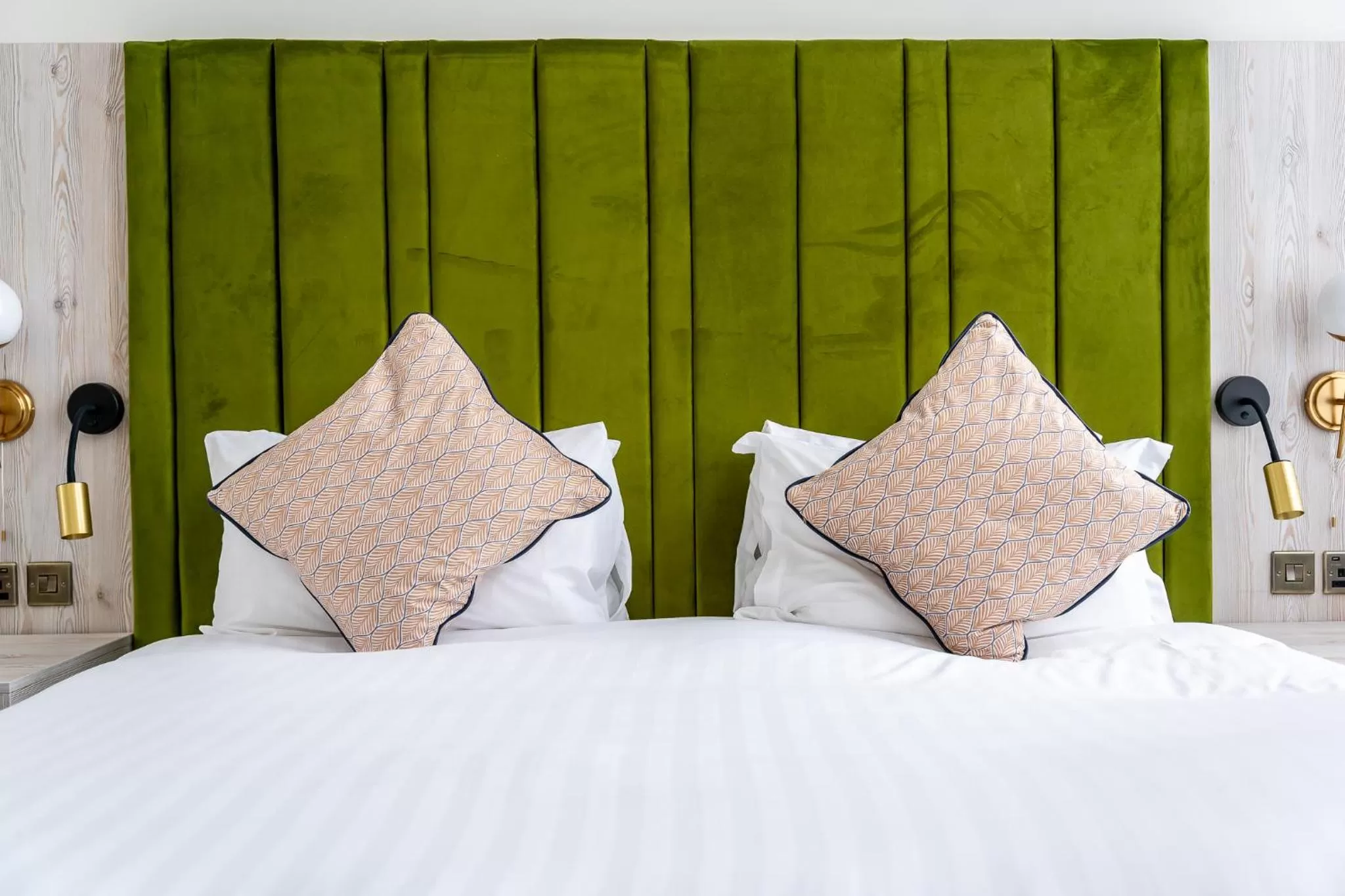 Bedroom, Bed in Trafford Hall Hotel Manchester, Trademark Collection by Wyndham