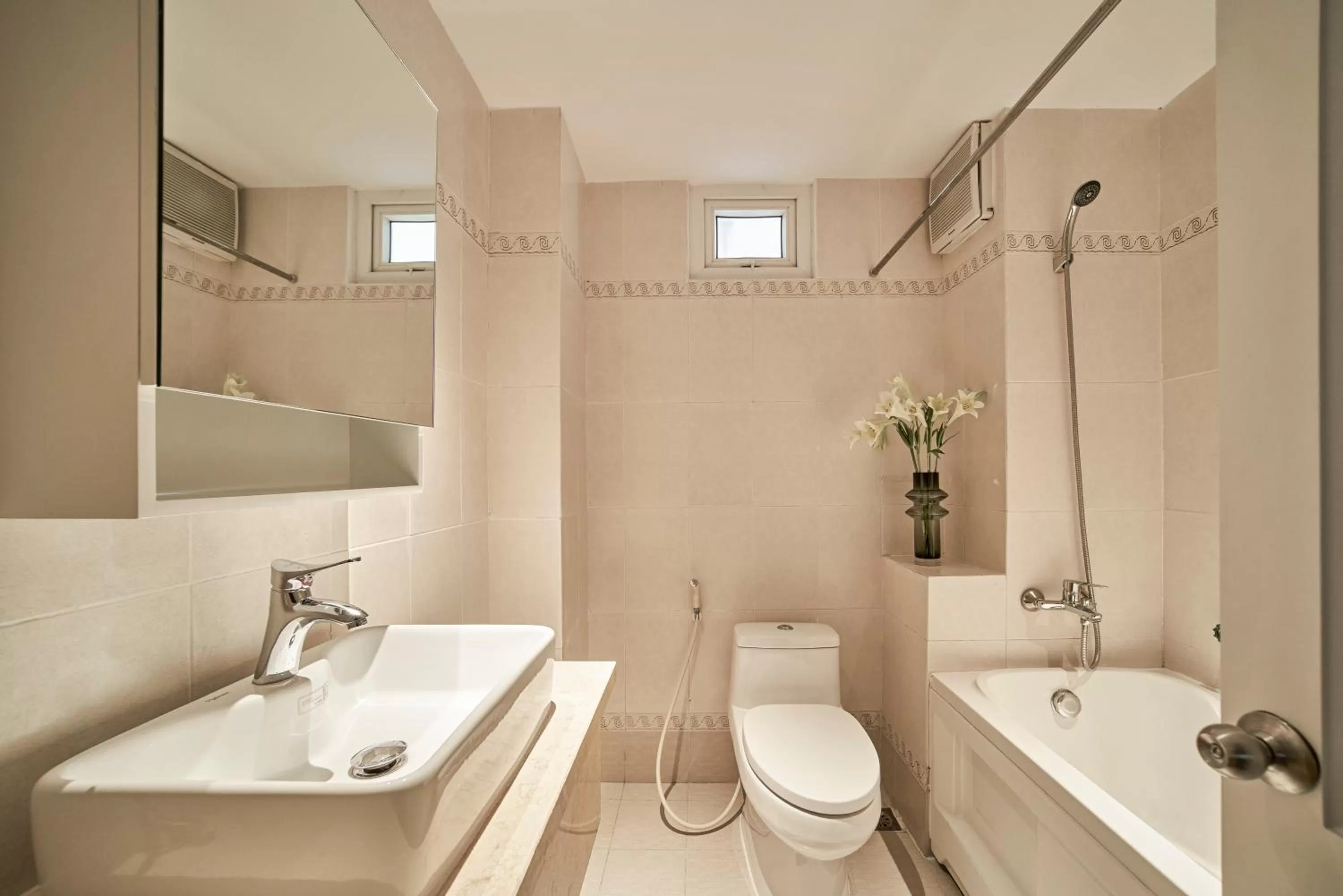 Bathroom in Express by M Village Đông Du