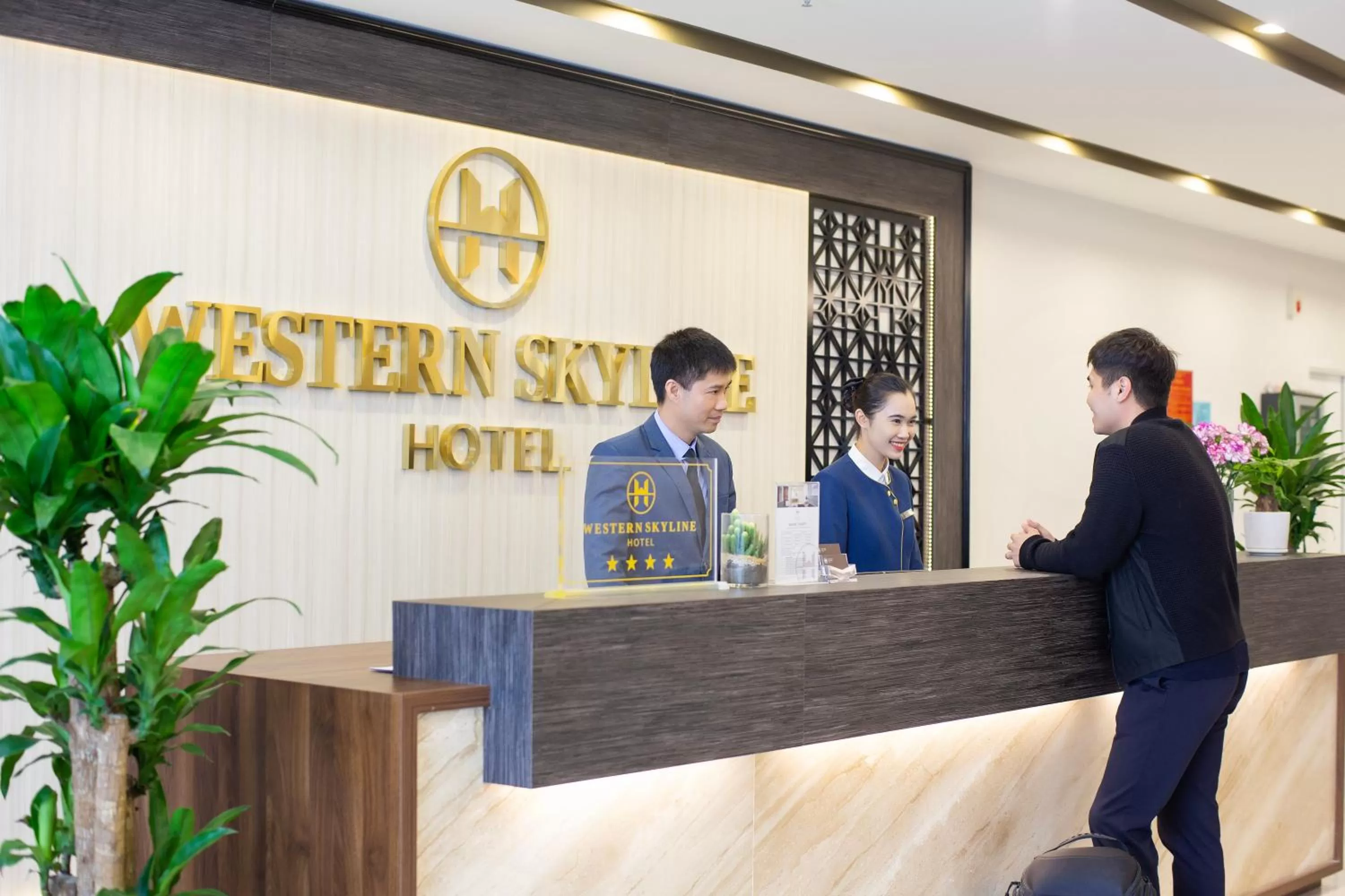 Staff in Western Skyline Hotel