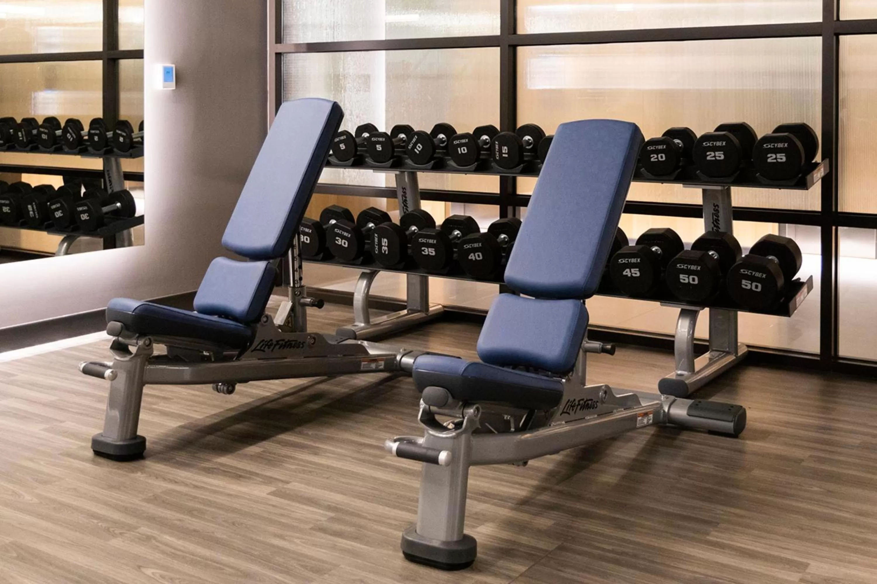 Fitness centre/facilities in Astra Hotel, Seattle, a Tribute Portfolio Hotel
