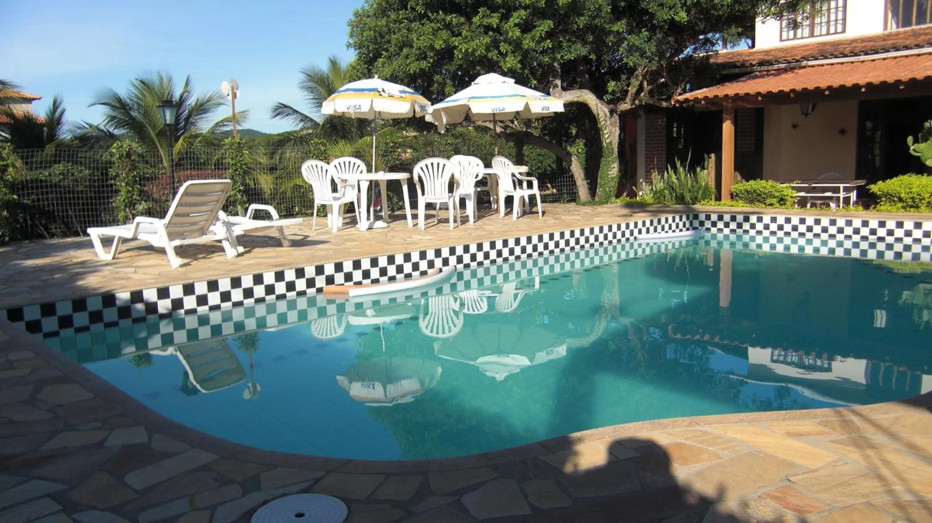 Pool view, Swimming Pool in Pousada Barcarola