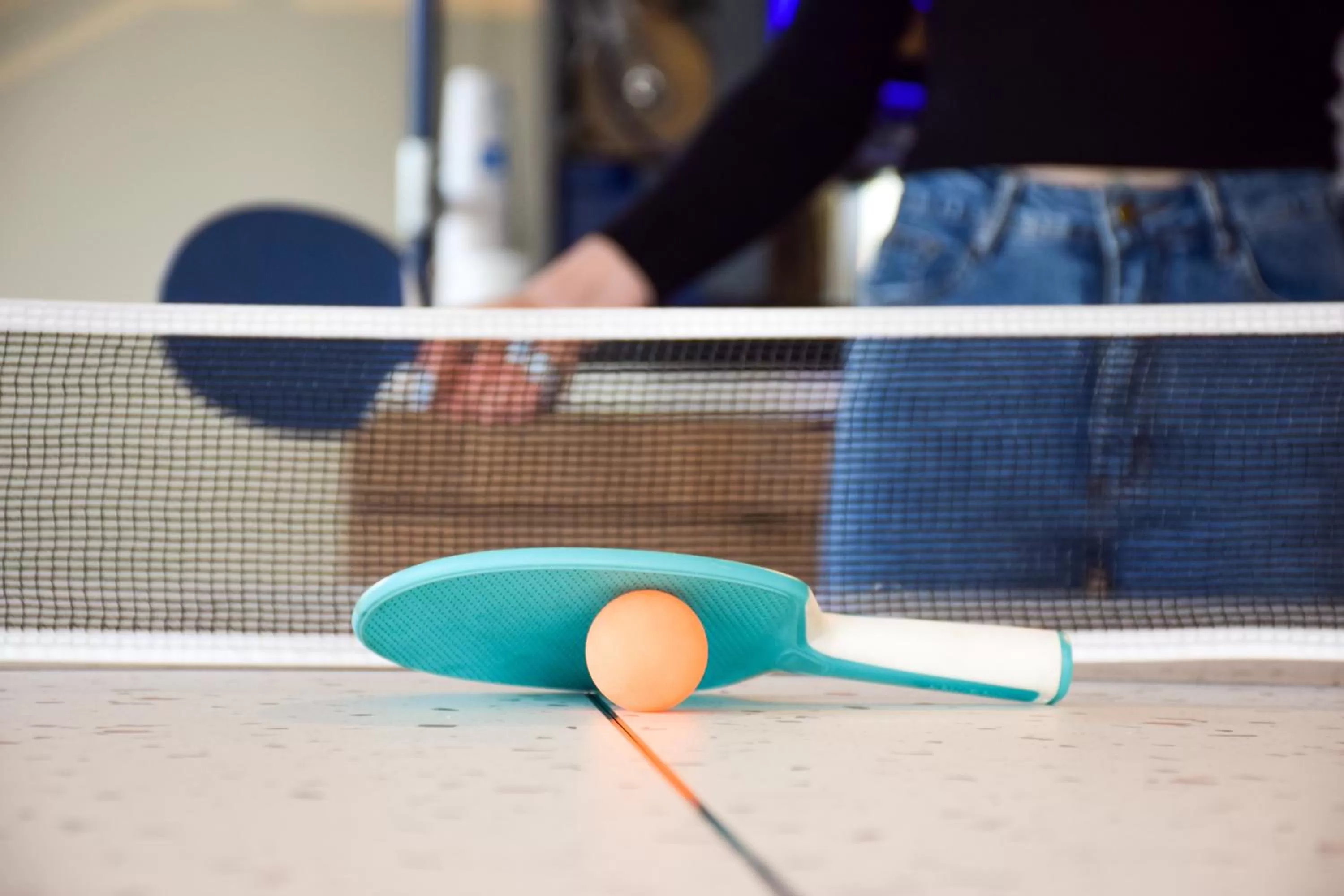 Table tennis in ibis Budget Millau Viaduc